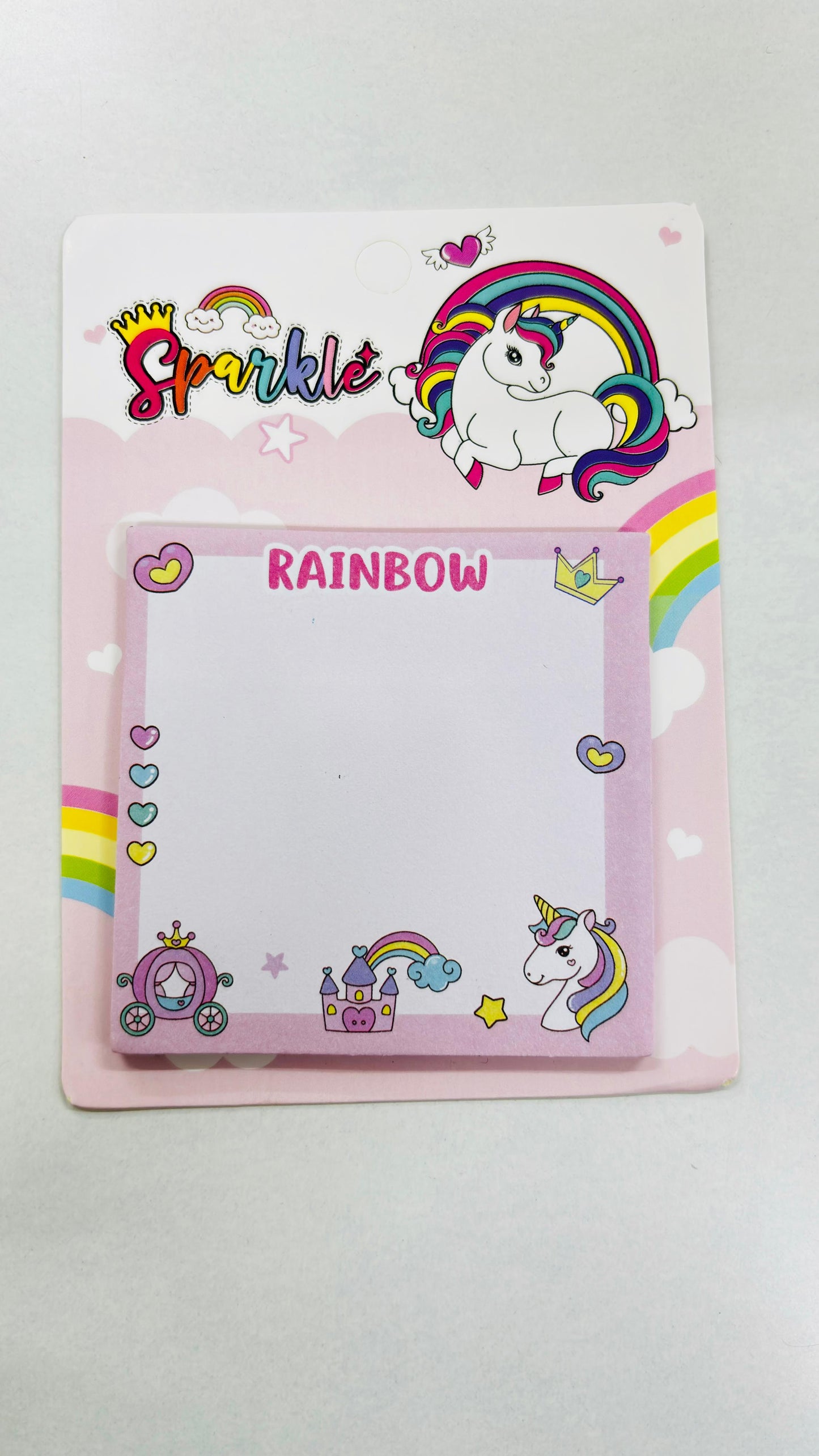 Cute Unicorn and Kuromi Sticky Notes
