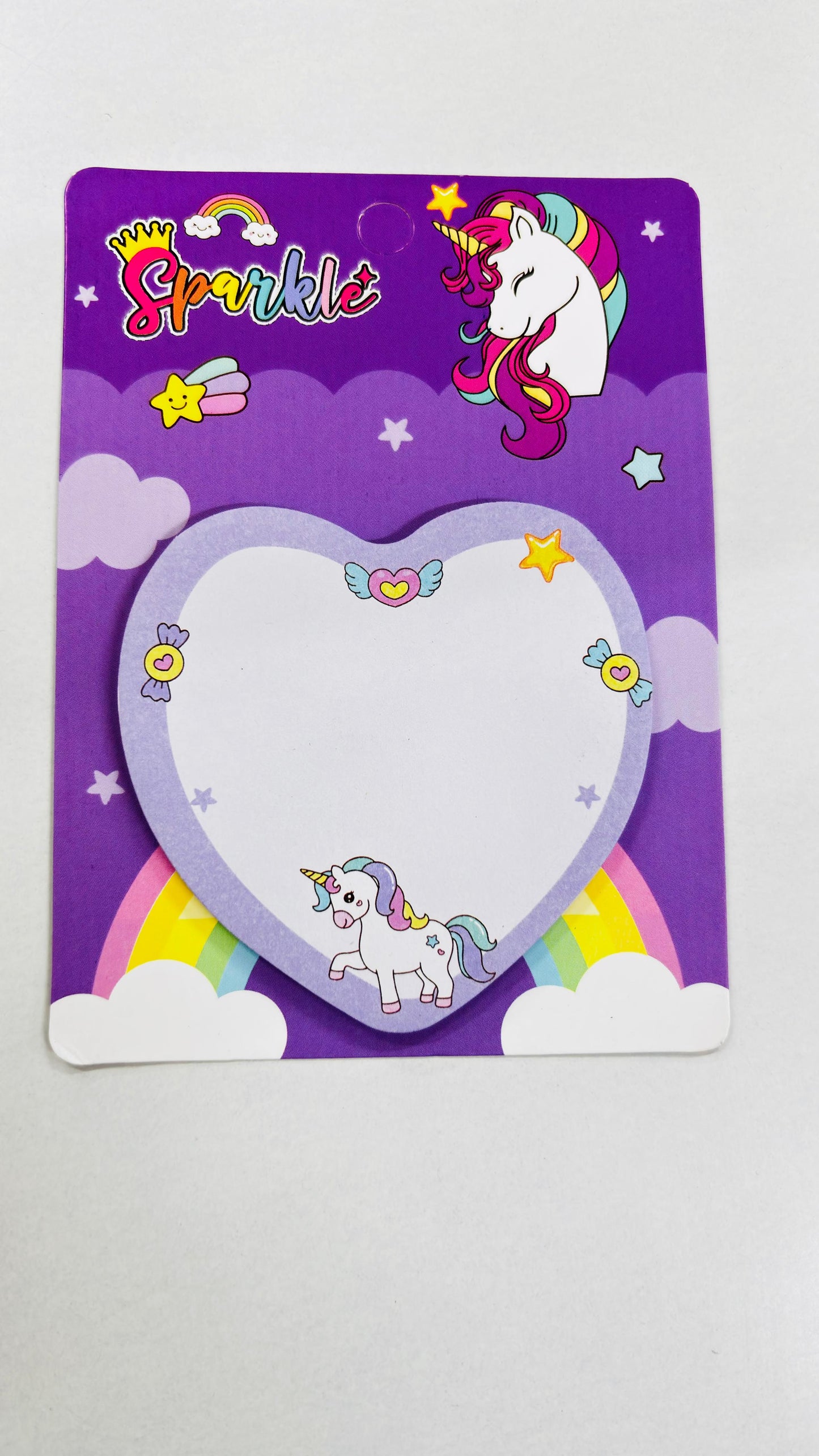 Cute Unicorn and Kuromi Sticky Notes