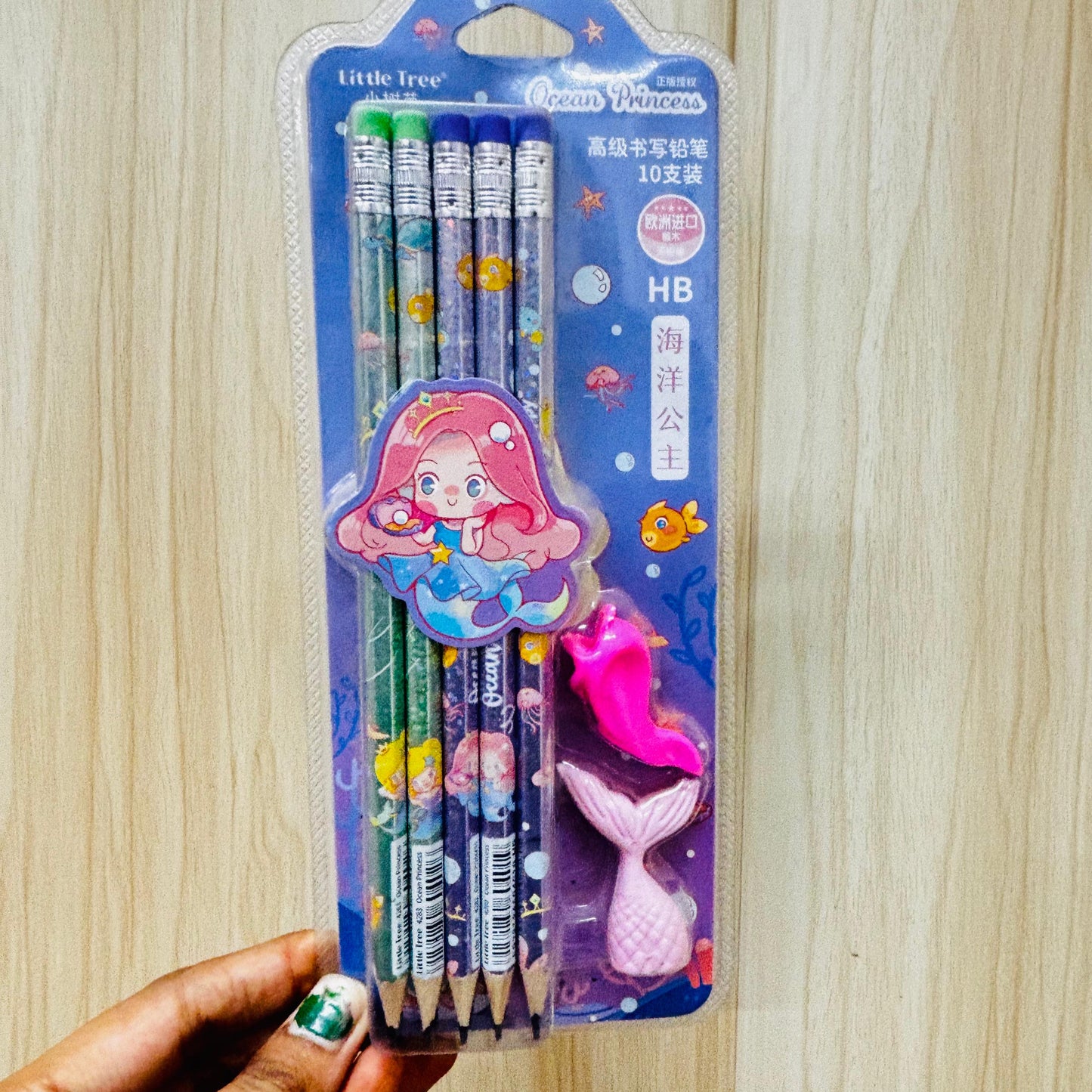 Ocean Princess Pencil Set