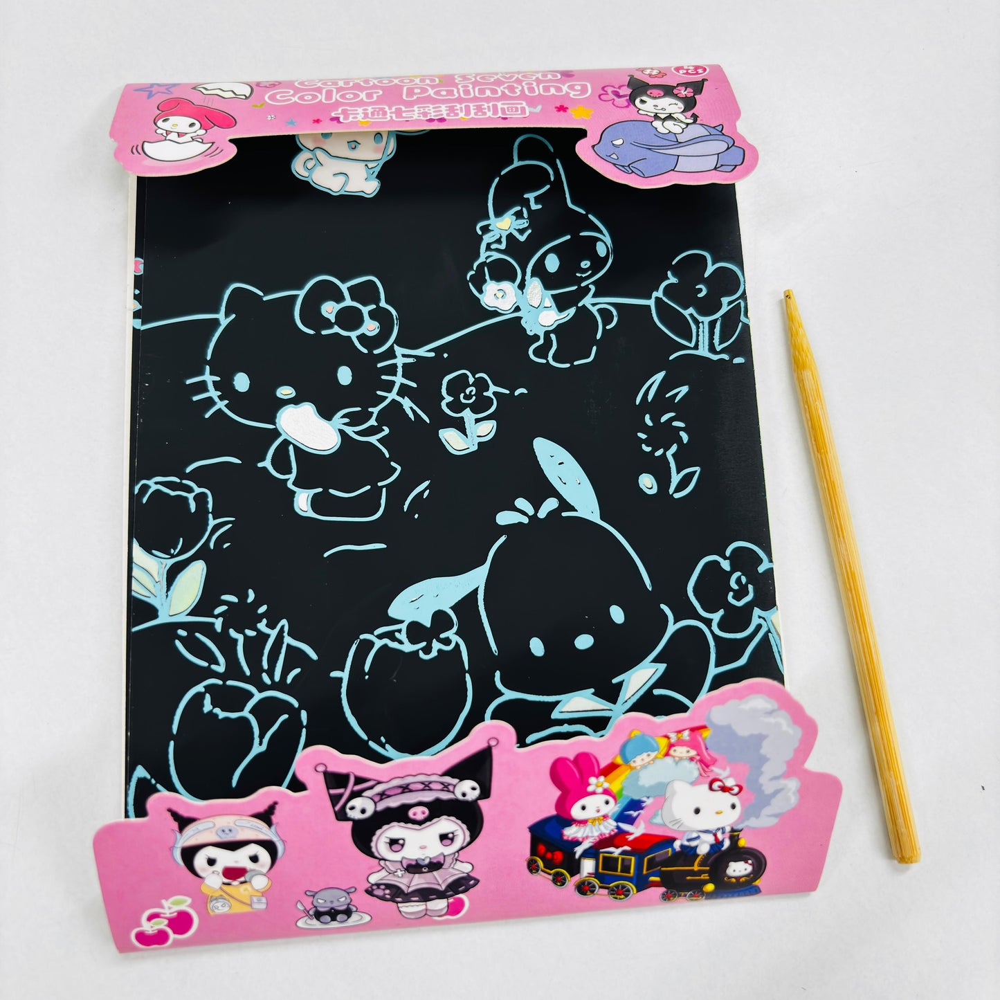 Cartoon Seven Color Painting Kit