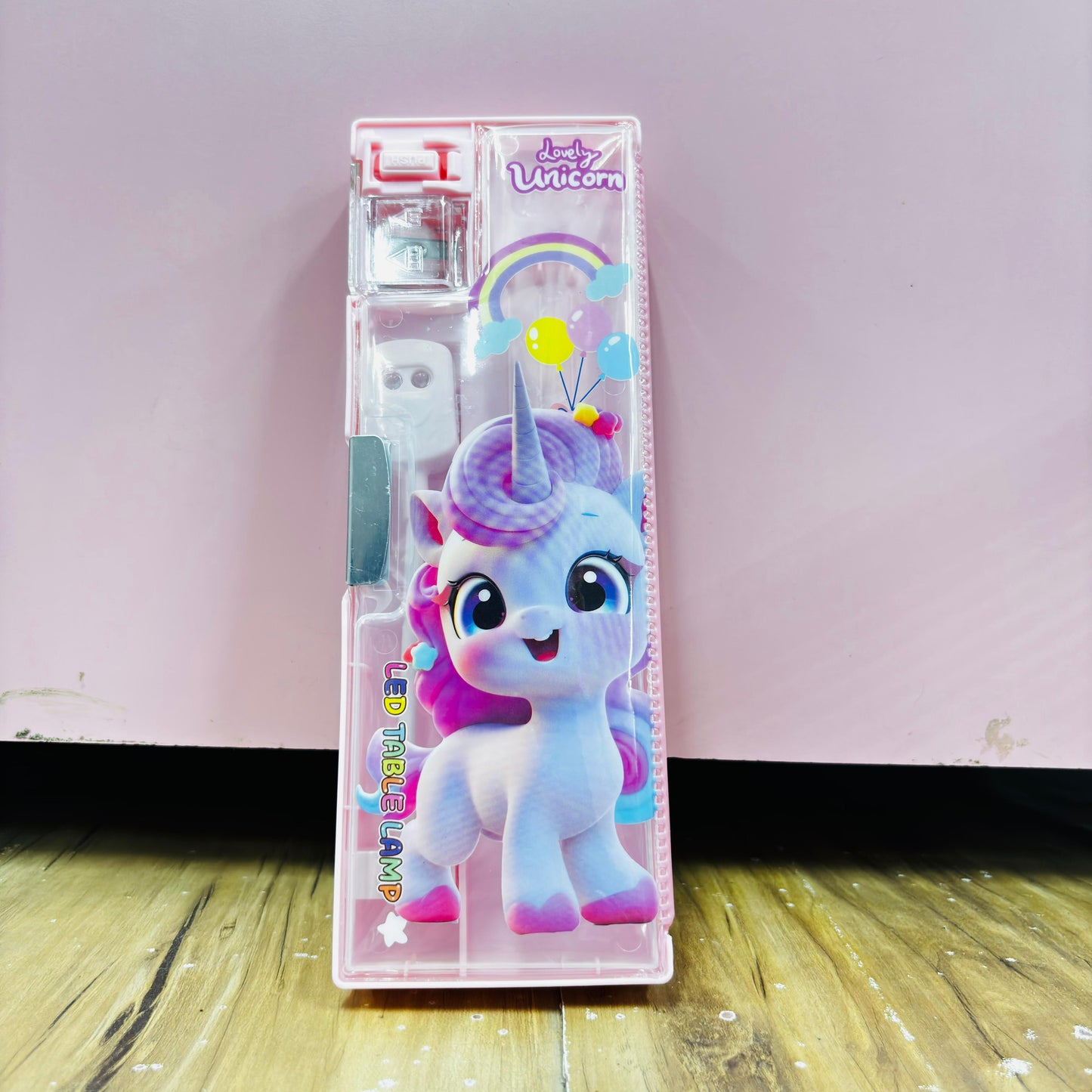 Magnetic Lock Unicorn Pencil Box