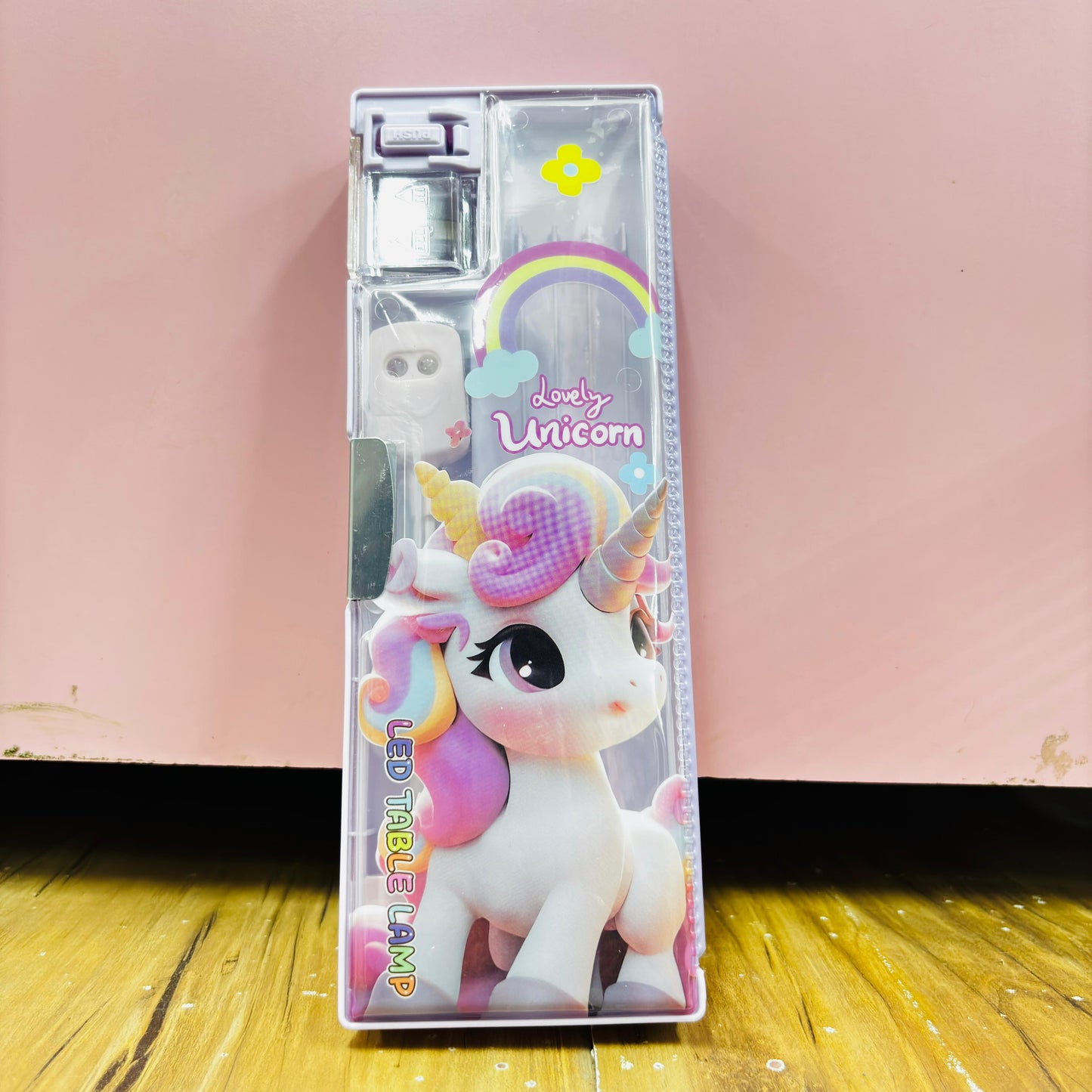 Magnetic Lock Unicorn Pencil Box
