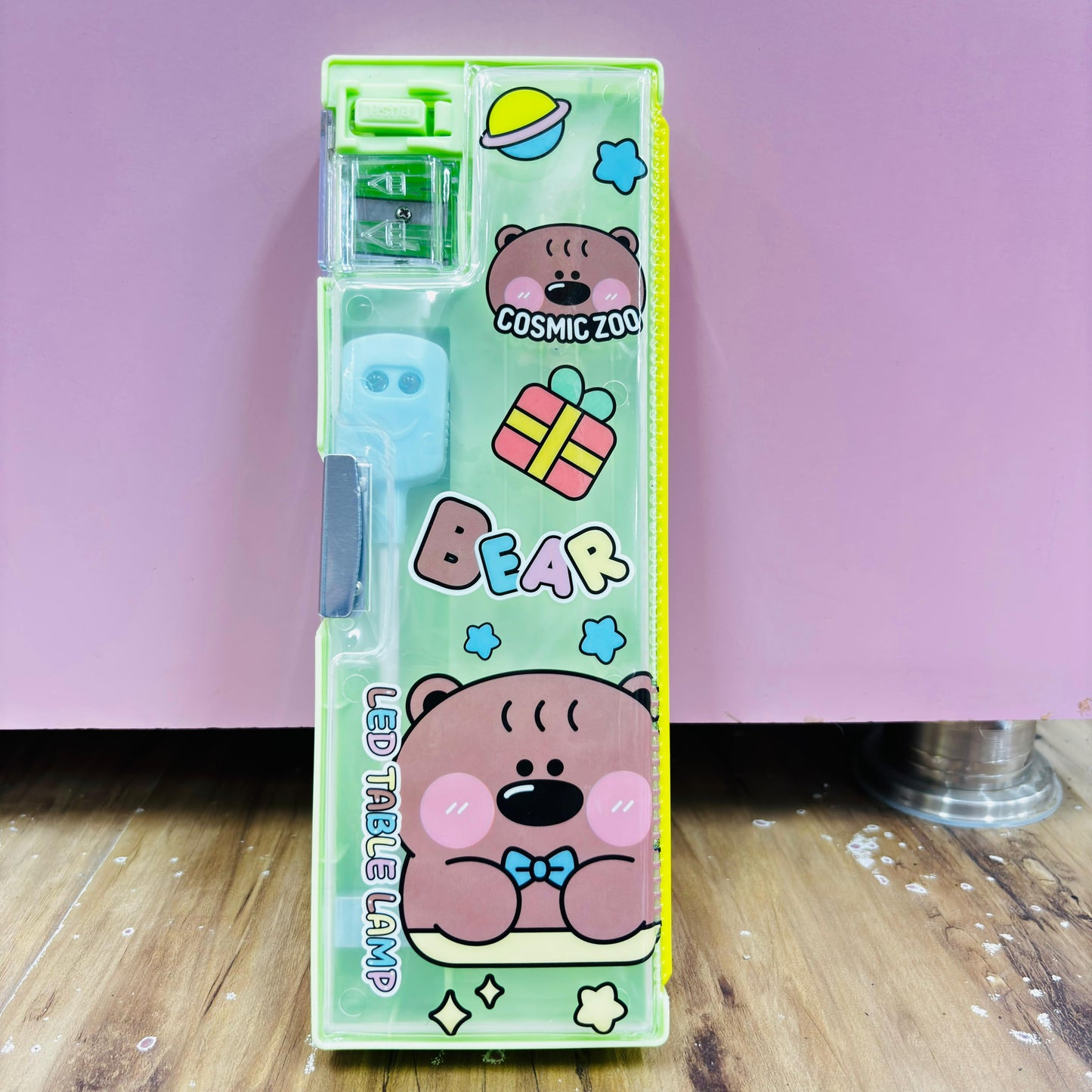 Cartoon LED Pencil Box