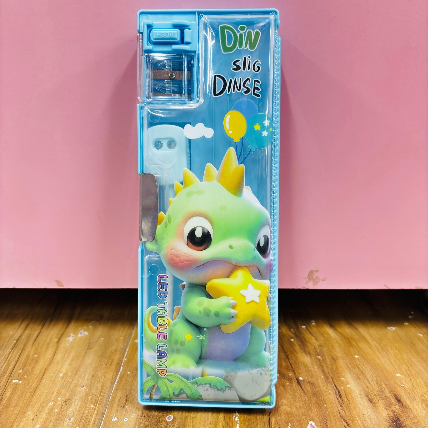 Cartoon LED Pencil Box