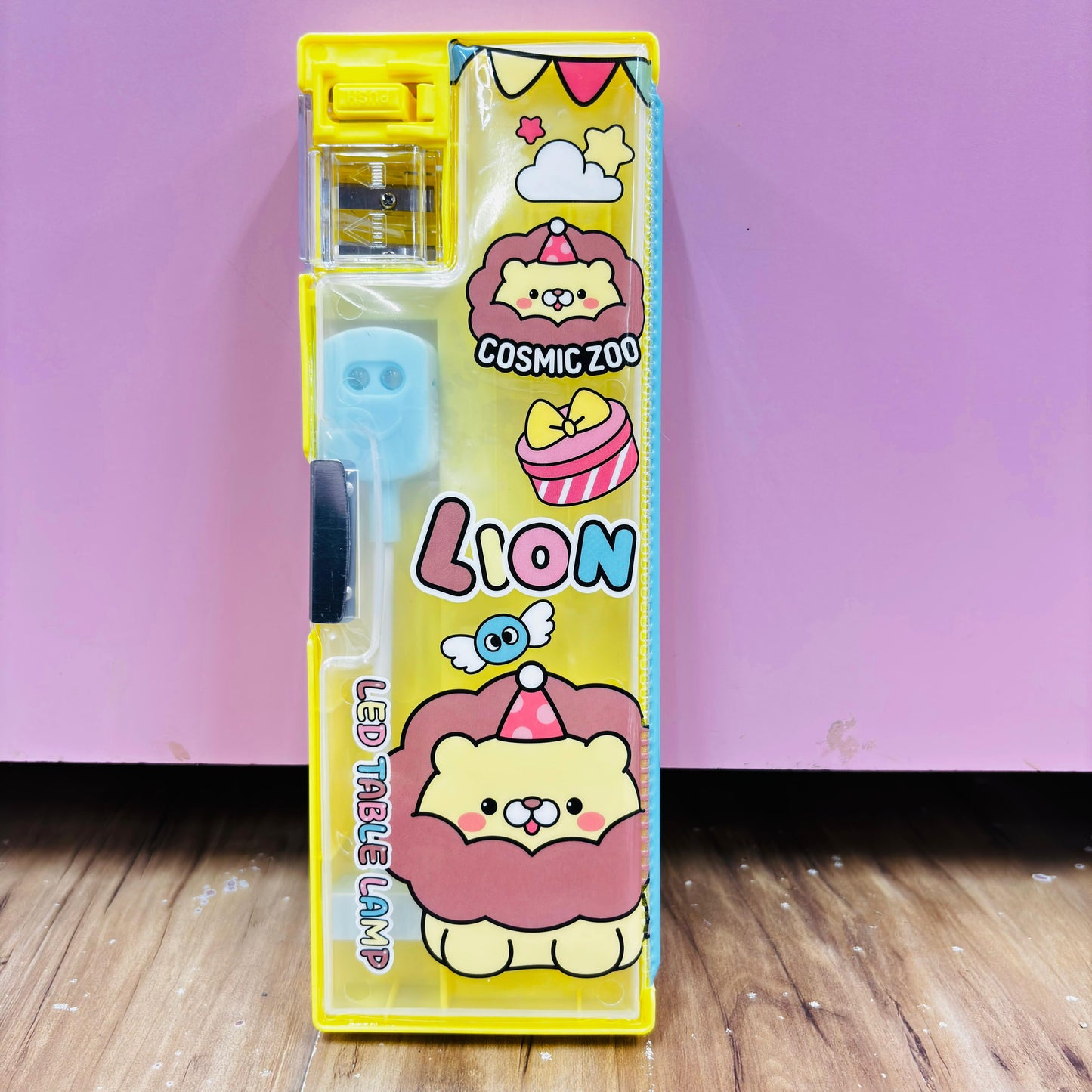 Cartoon LED Pencil Box