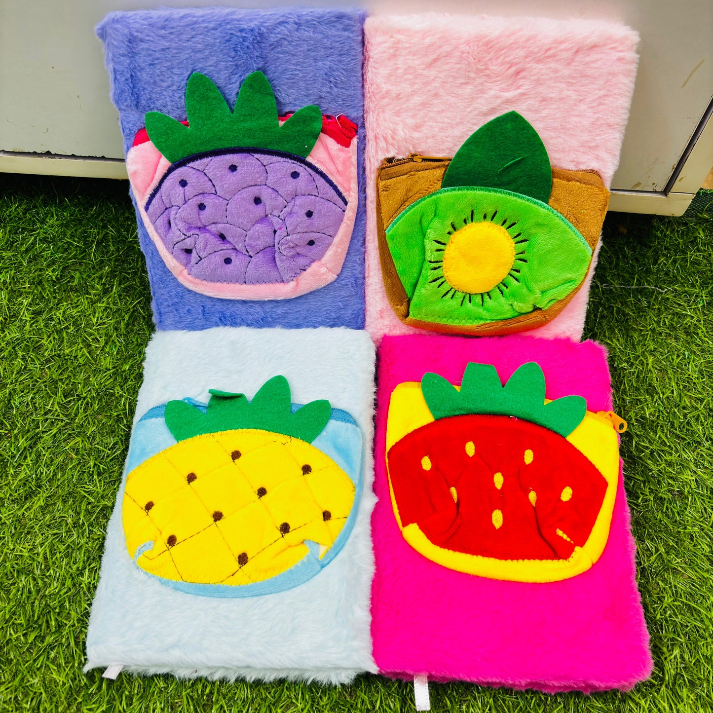 Fruit-Themed Plush Hand Towel