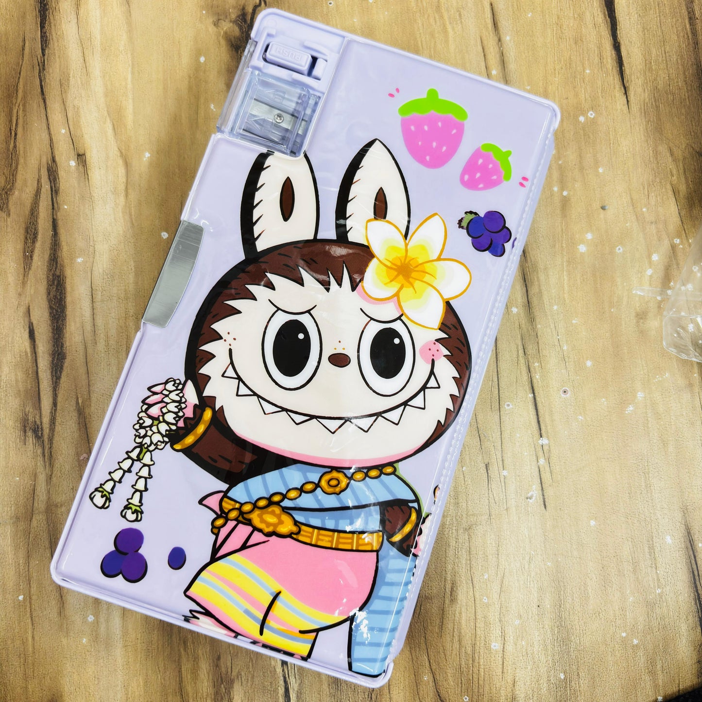 Labubu-themed pencil case