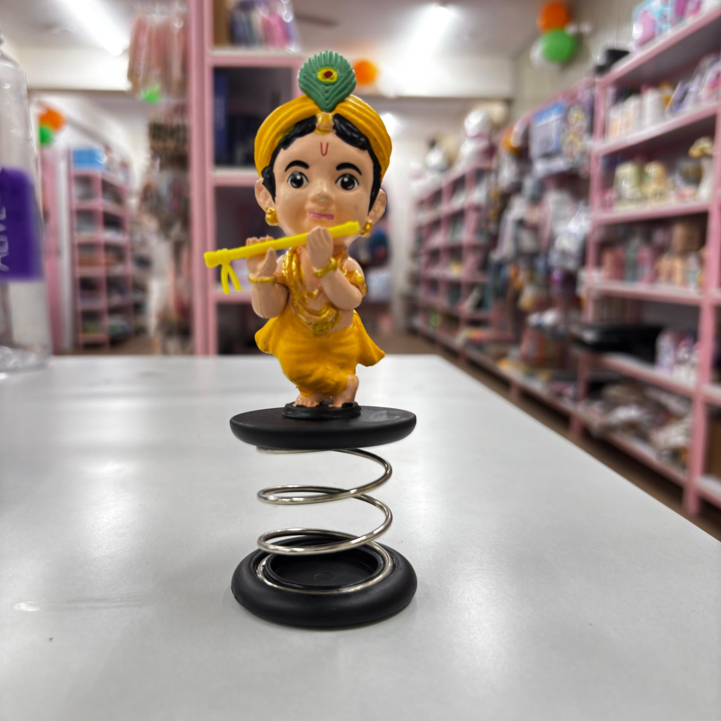 Krishna Ji Spring Bobble Head