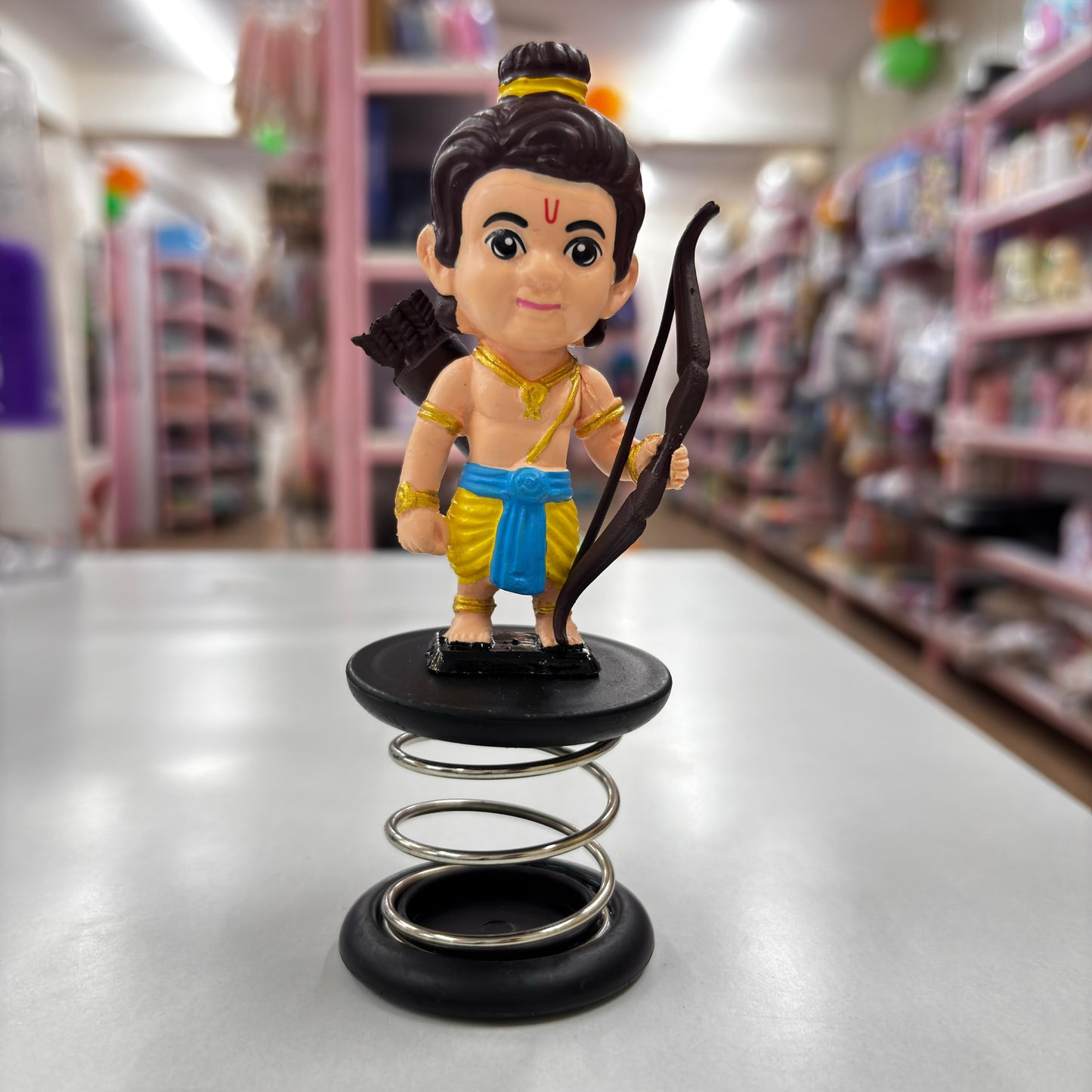 Ram Ji Mini Spring Bobblehead