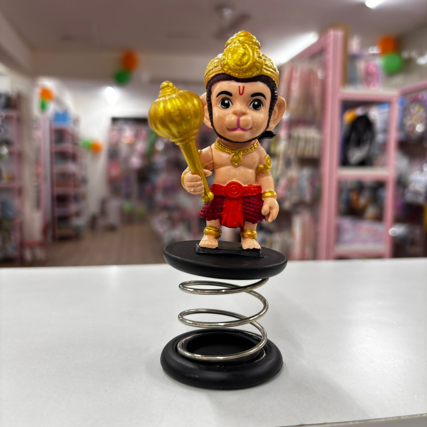 Hanuman Ji Spring Bobble Head