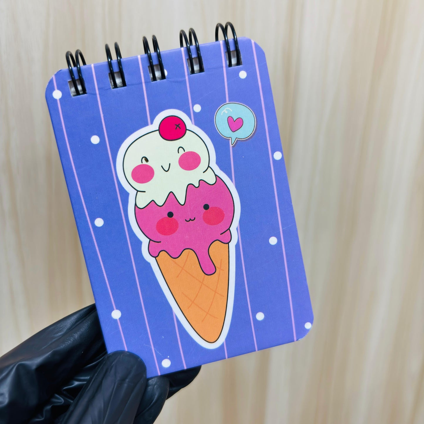 Cute Cartoon Pocket Spiral Notebooks