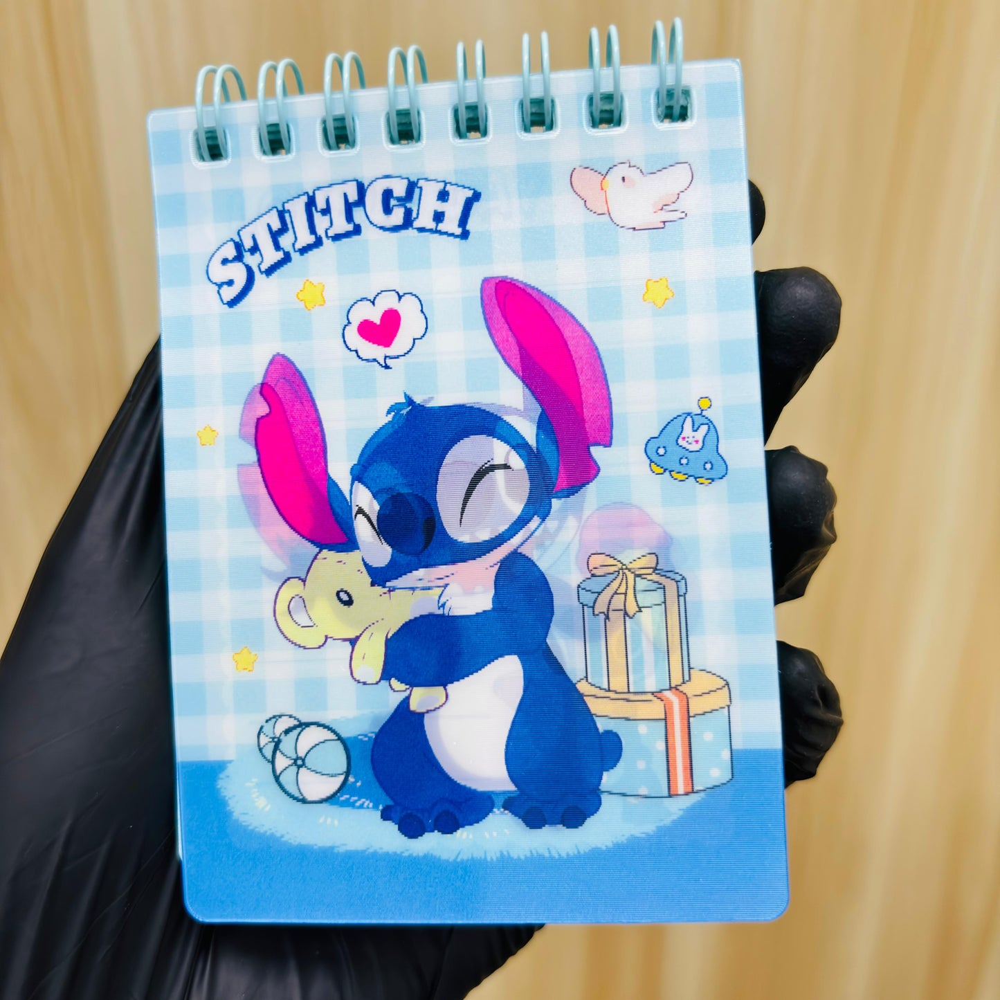 Stitch Spiral Notebook