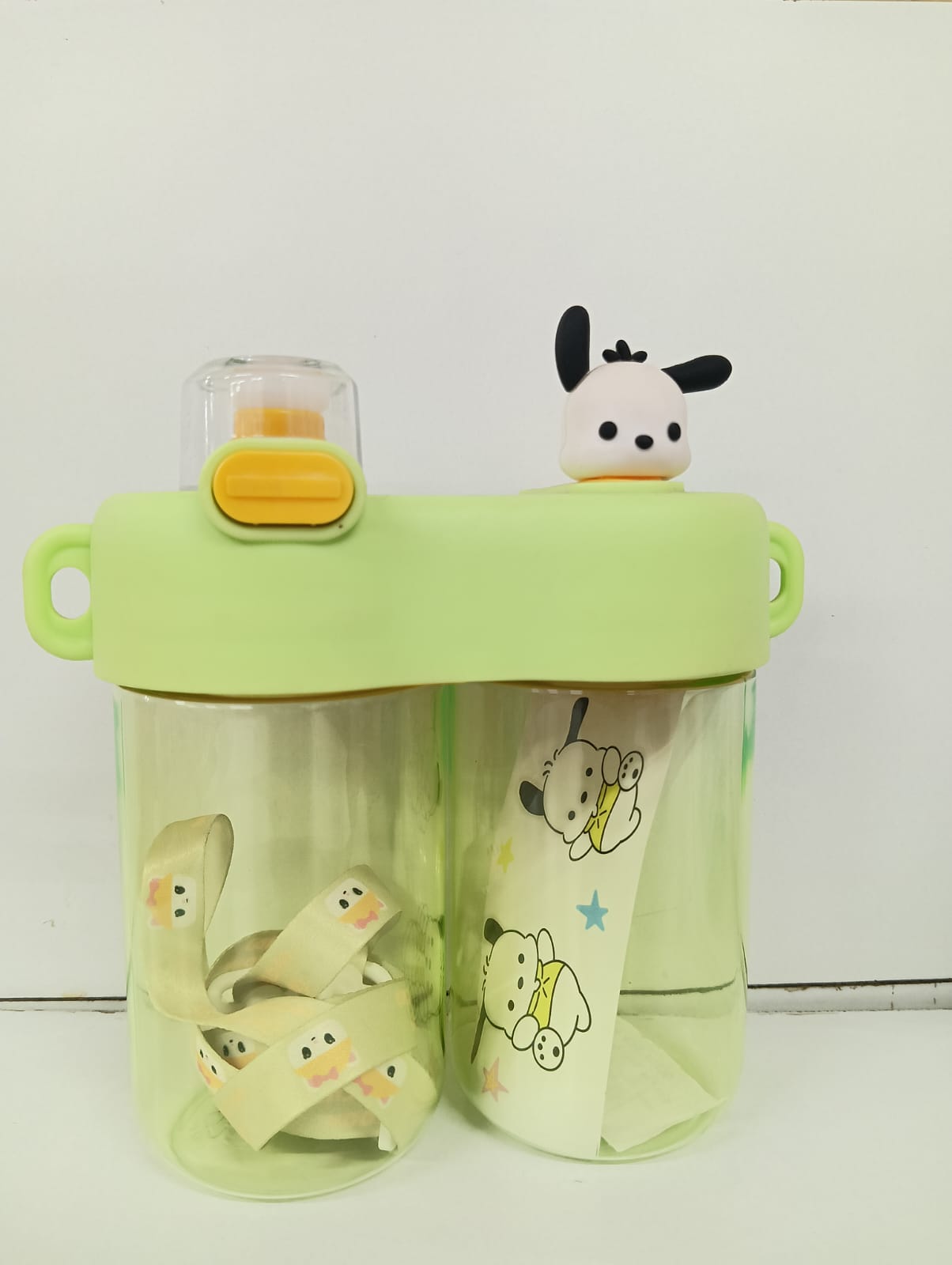 Character Dual-Compartment Water Bottle