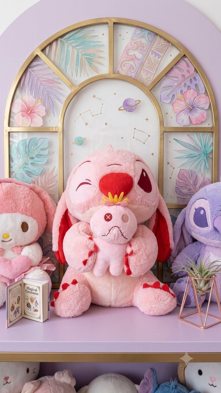 Stitch Pink Soft Toy