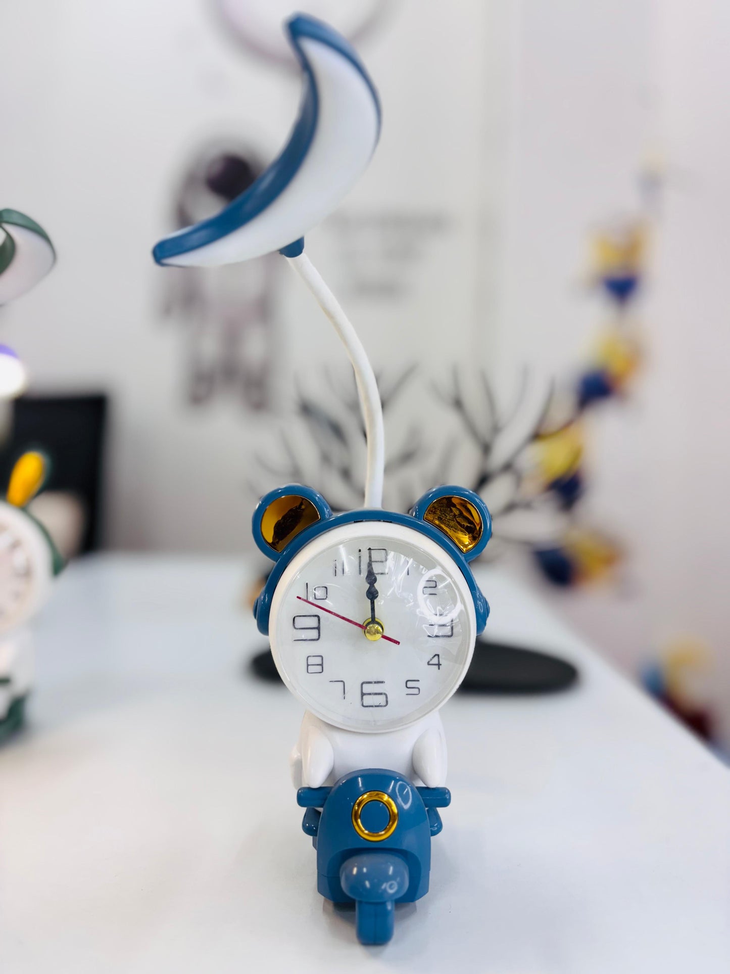 Clock Lamp with USB Cable