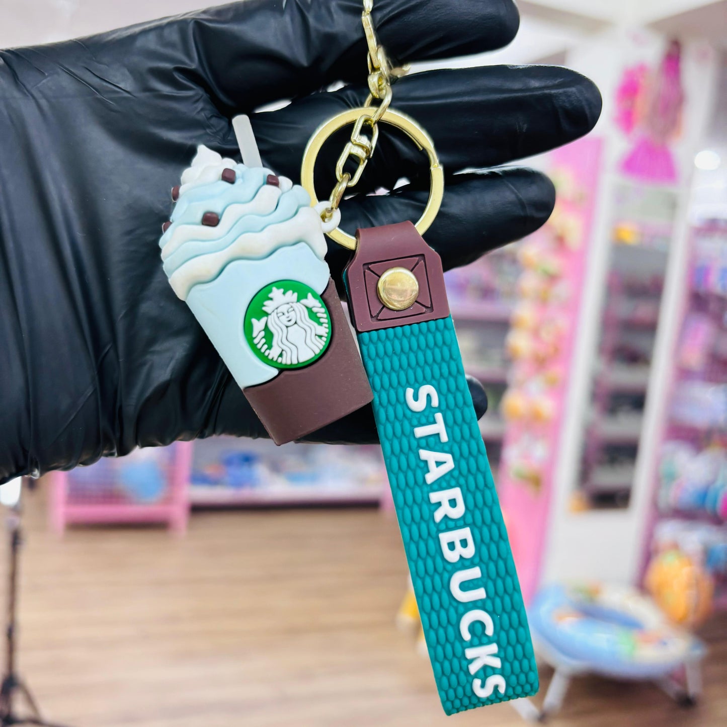 Starbucks Premium 3D Rubber Keychain