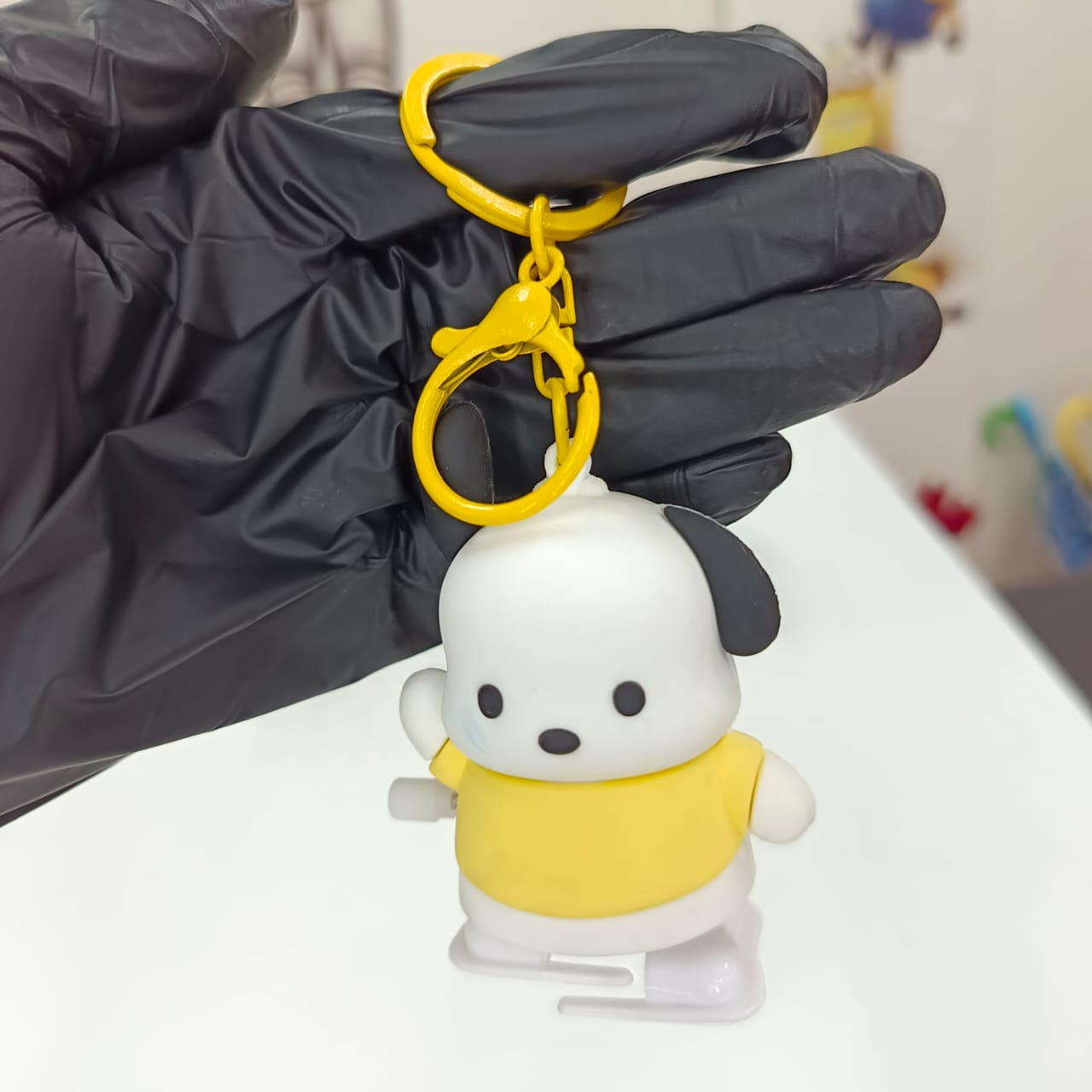 Pochacco Walking Keychain