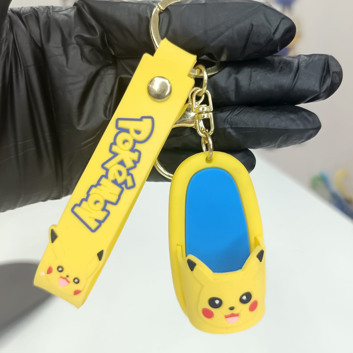 Pikachu Slipper Keychain