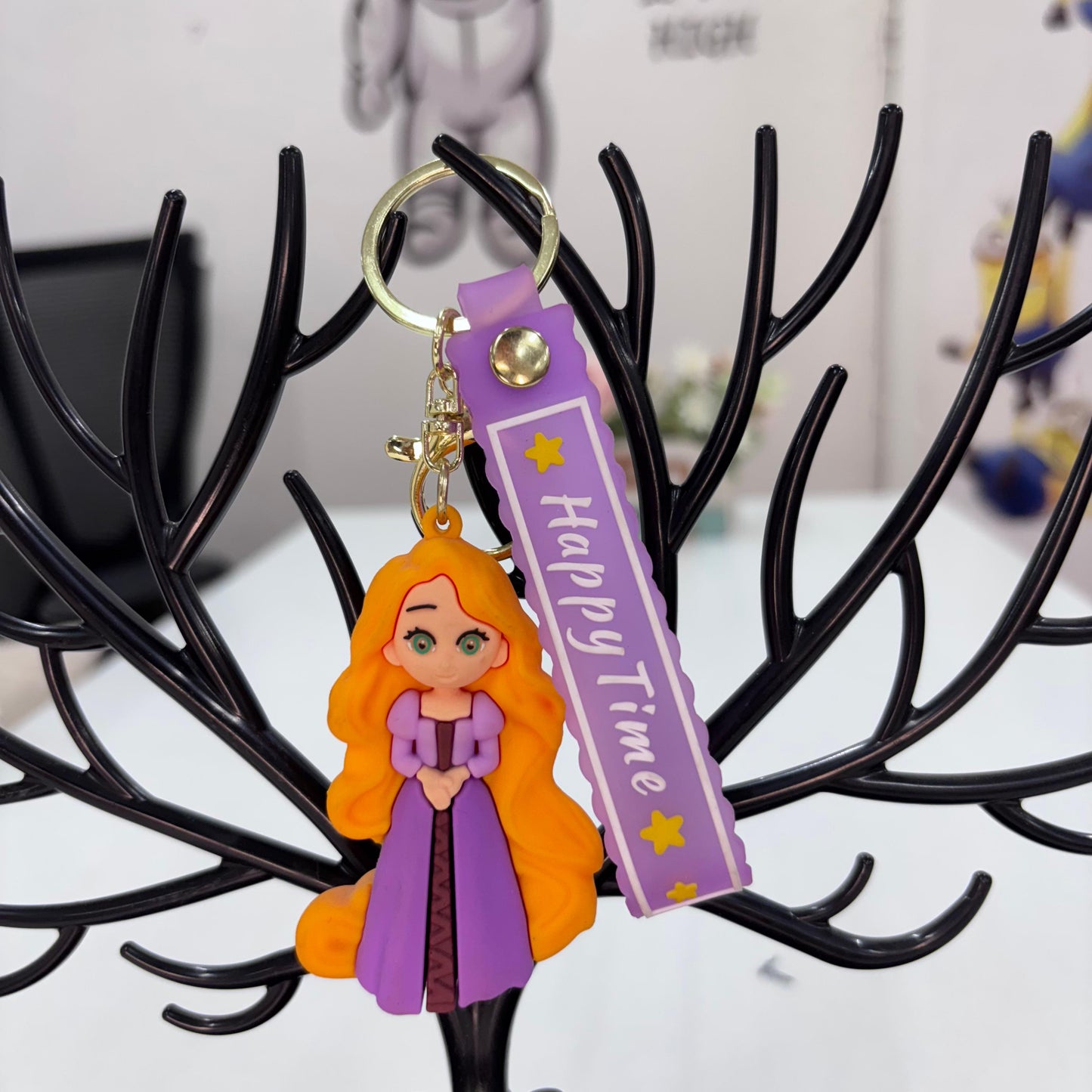 Rapunzel Keychain