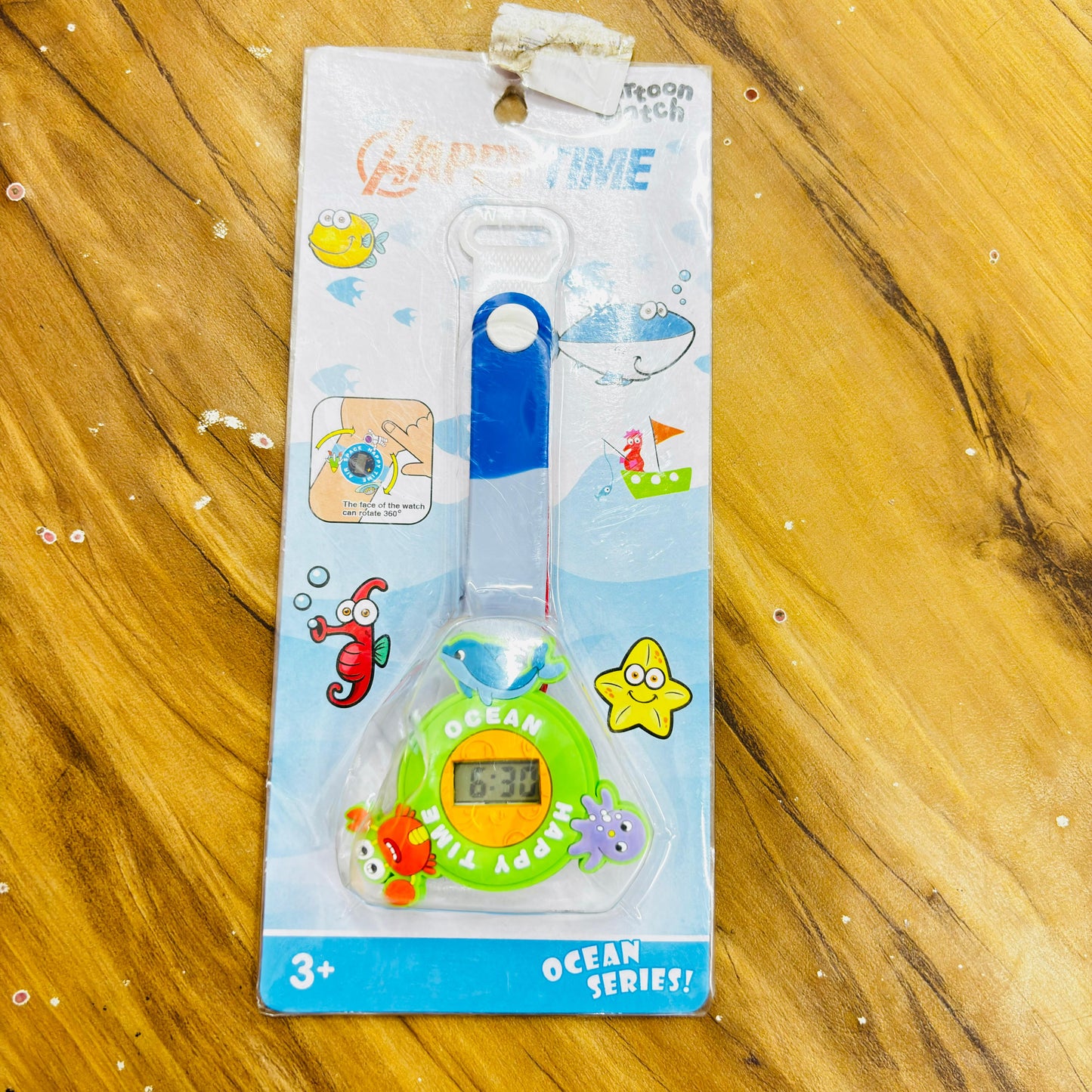 Cartoon Spiner Watch and Band