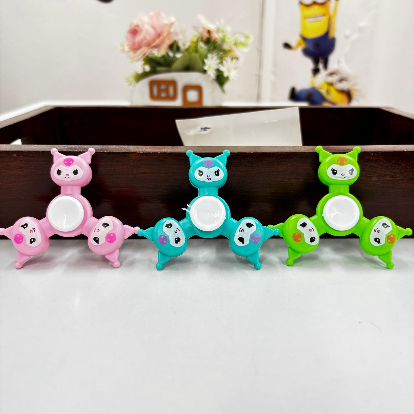 Cartoon Rabbit Fingertip Gyro Stress Reliever Toys