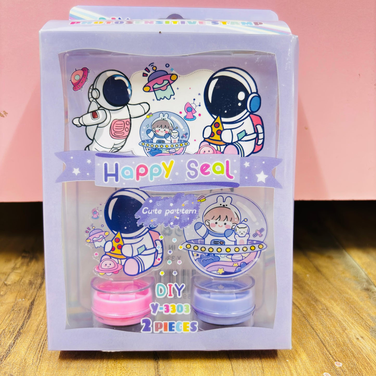 Happy Seal Stickers Set