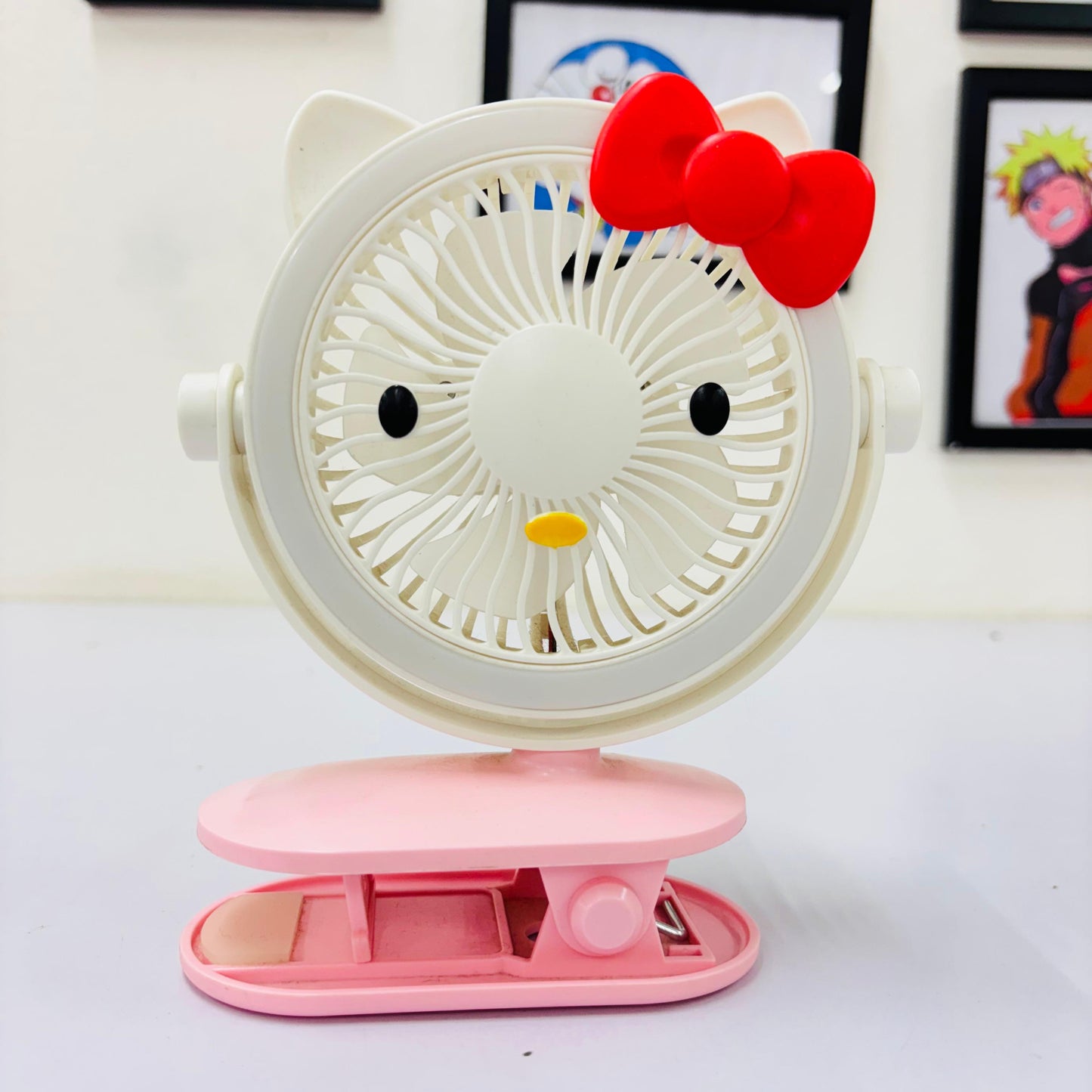 KIDS USB TABLE FAN WITH LIGHT