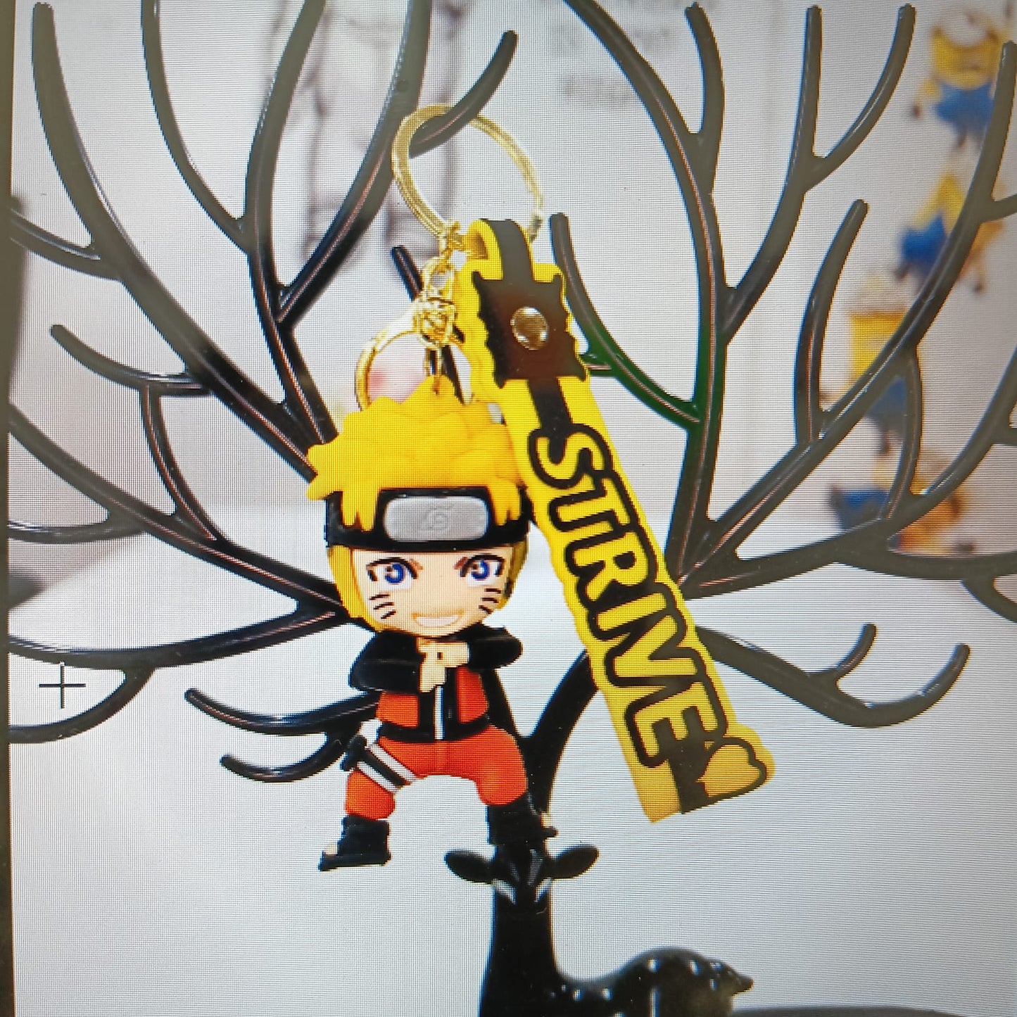 Anime Figures Naruto Strive Keychain