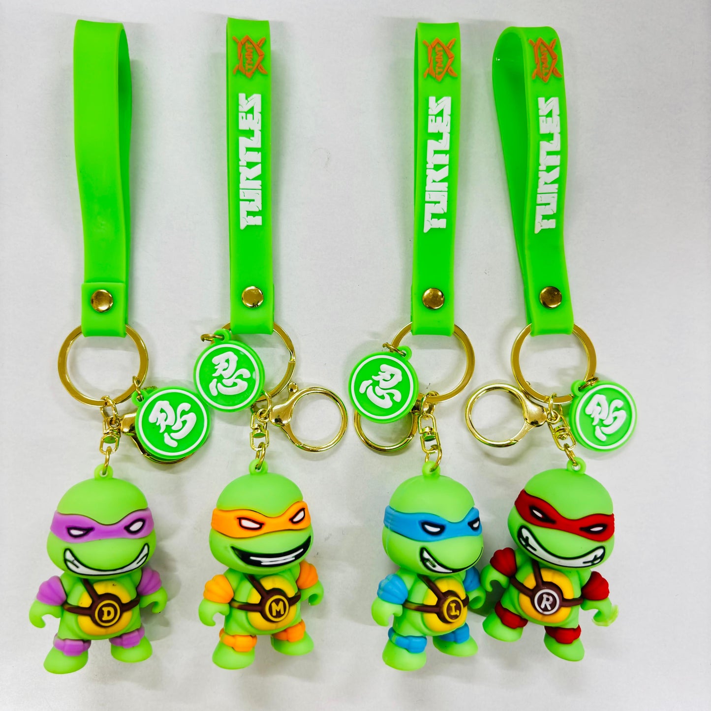 Ninja Turtle Premium Rubber Key Chain