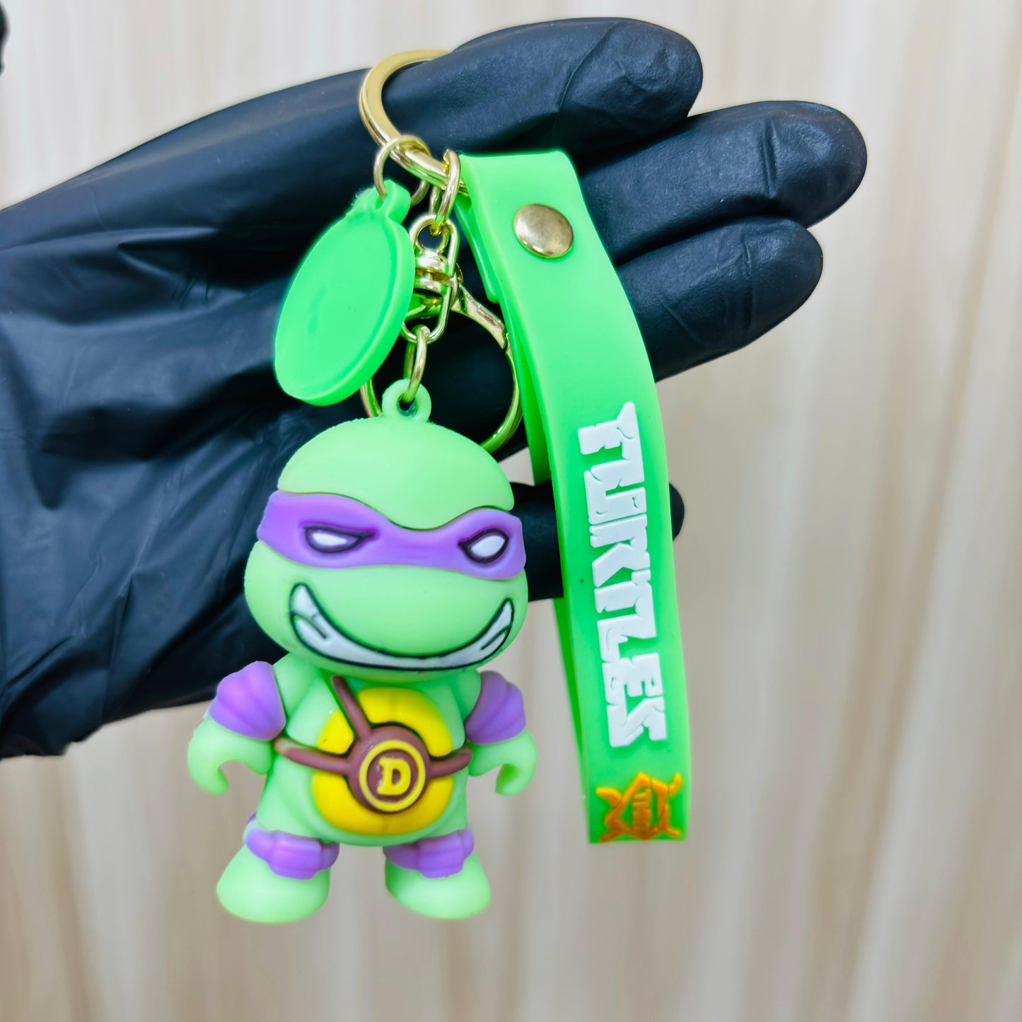 Ninja Turtle Premium Rubber Key Chain