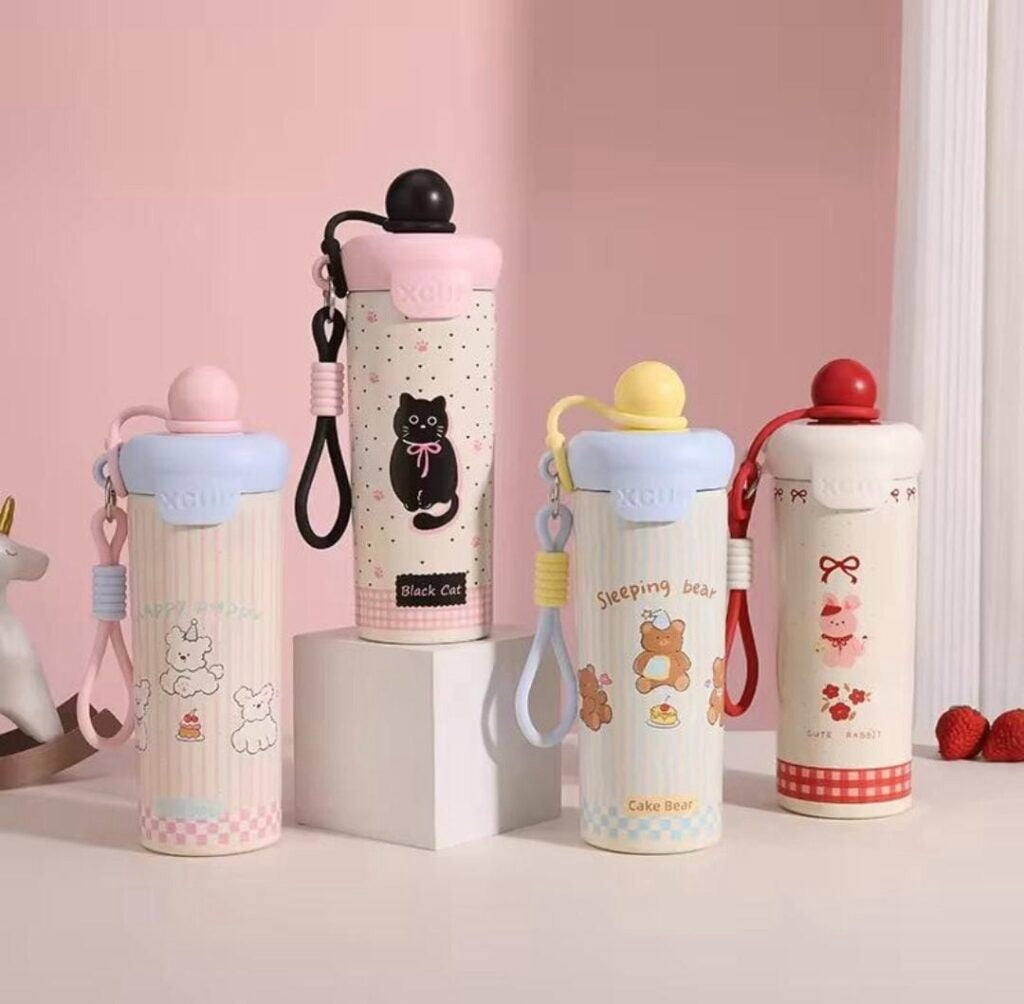 Kawaii Cartoon Thermal Flask