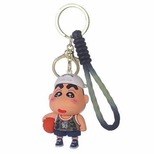 Shinchan Football Keychain