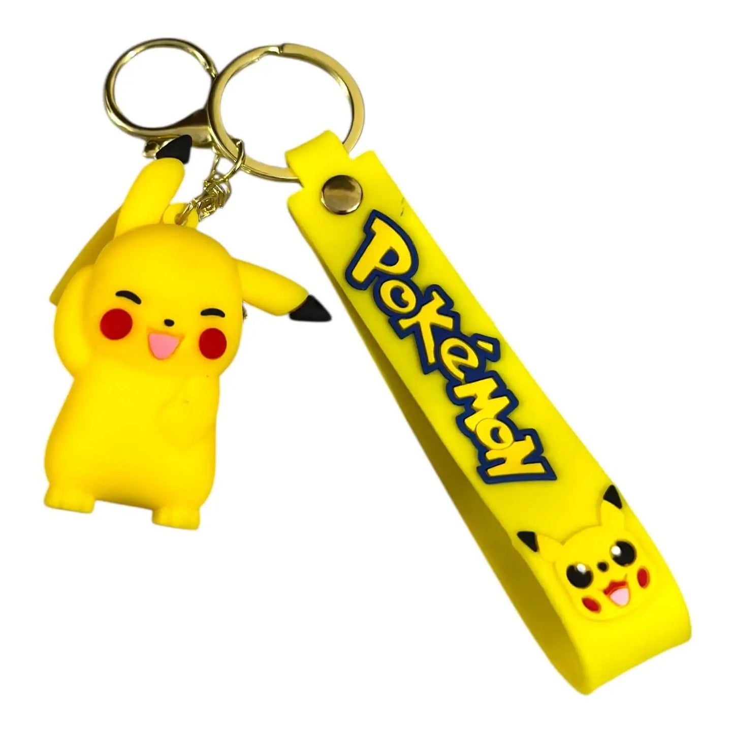 Pikachu Rubber Keychain