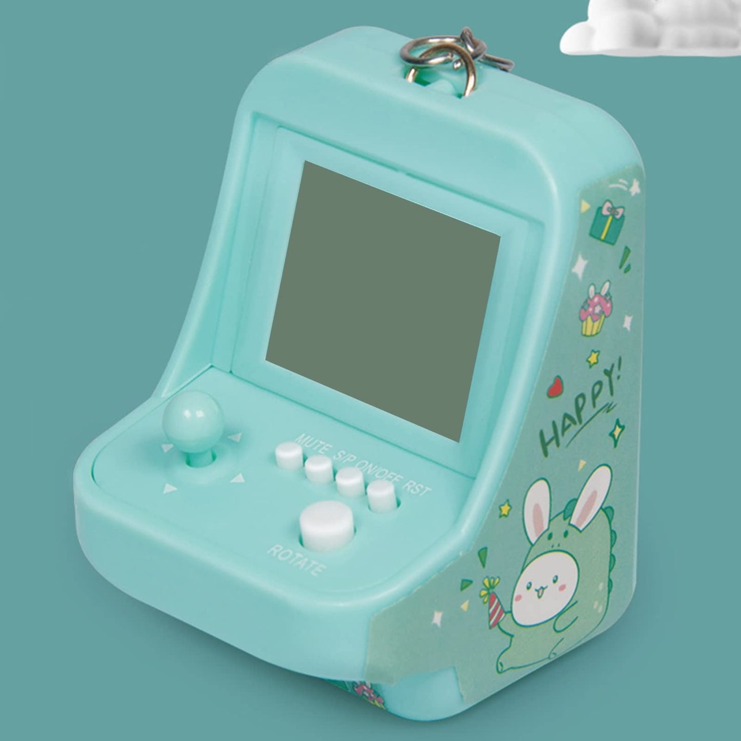 Retro Mini Game Console Keychain