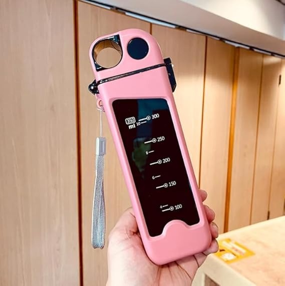 Zannuo Plastic Water bottle with Straw