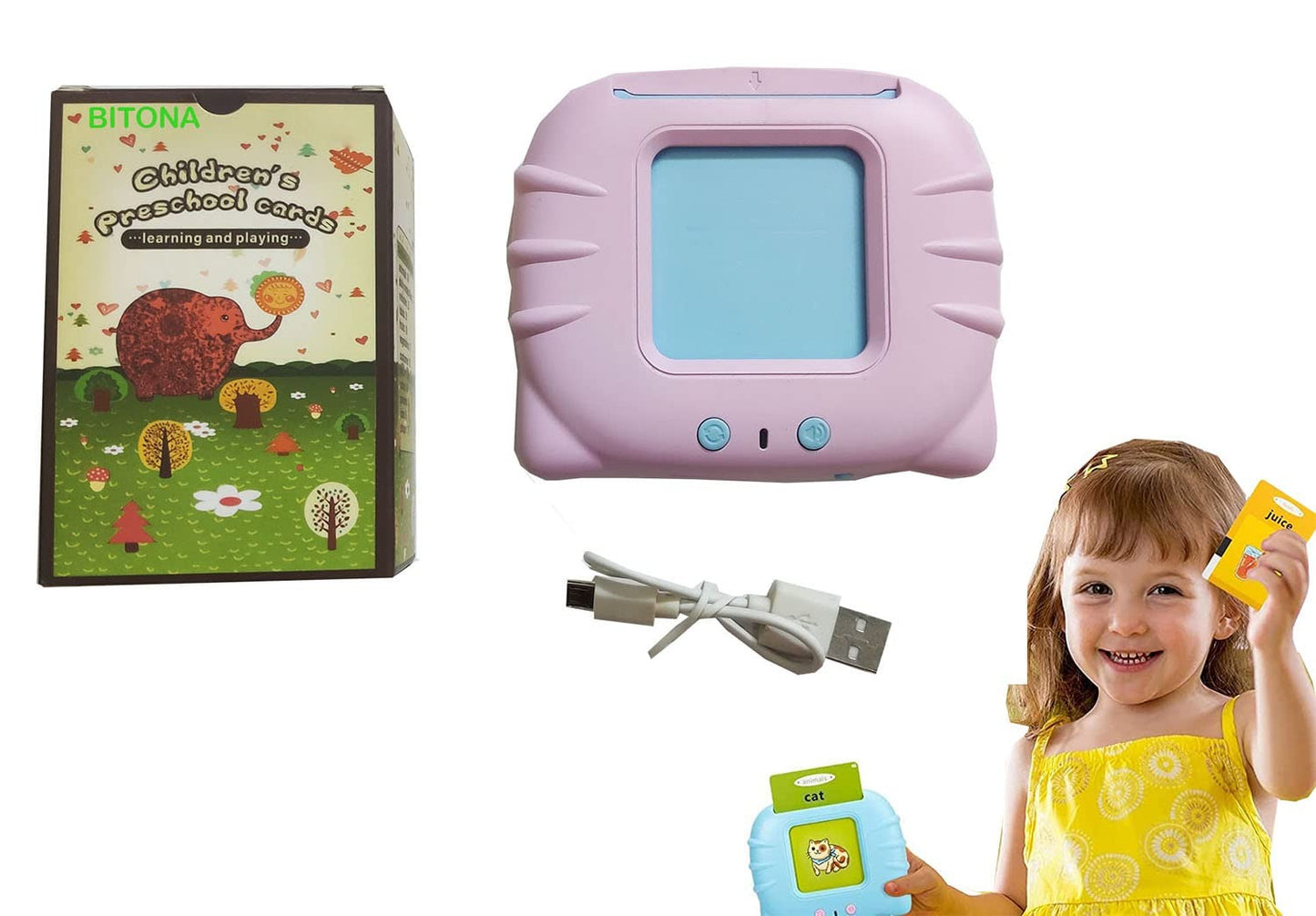 Talking Flash Card Learning Toy Early Education Toy for Kids