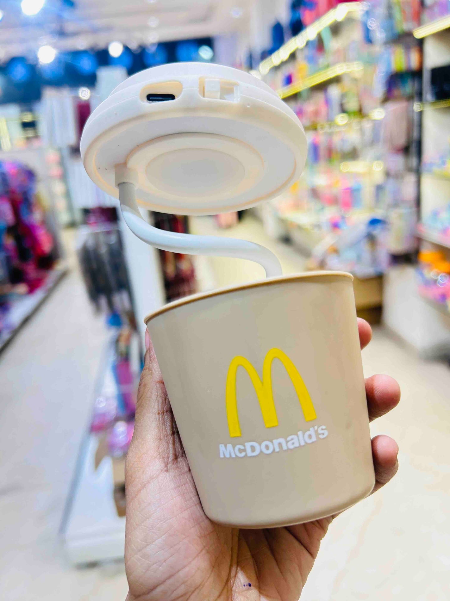 Mini McDonald's Table Lamp With USB Rechargeable
