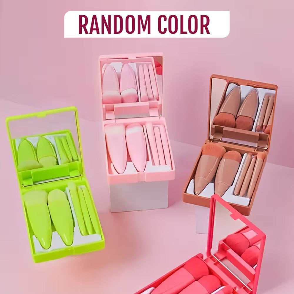 Kawaii Mini Makeup Brush Kit