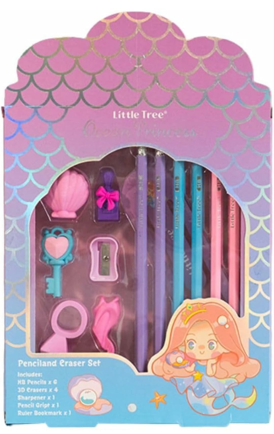 Ocean Princess Stationery Set