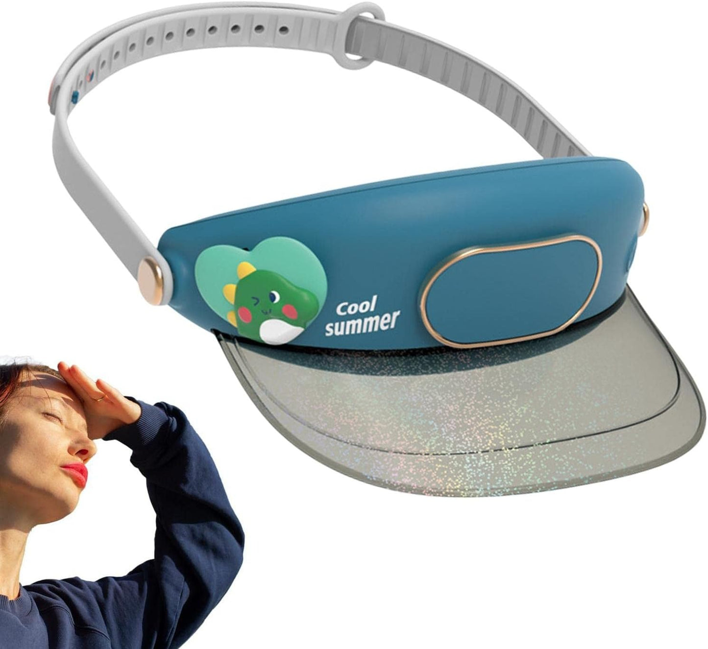 Sun Protector Cute Hat with Cooling Fan
