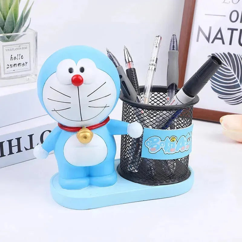 Doraemon Metal Mesh Pen Stand