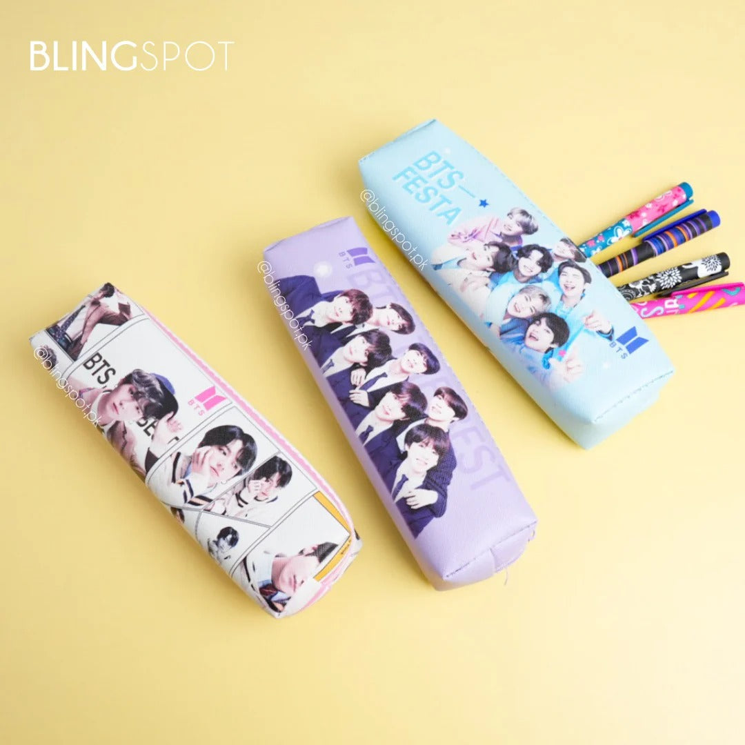 BTS-themed pencil cases