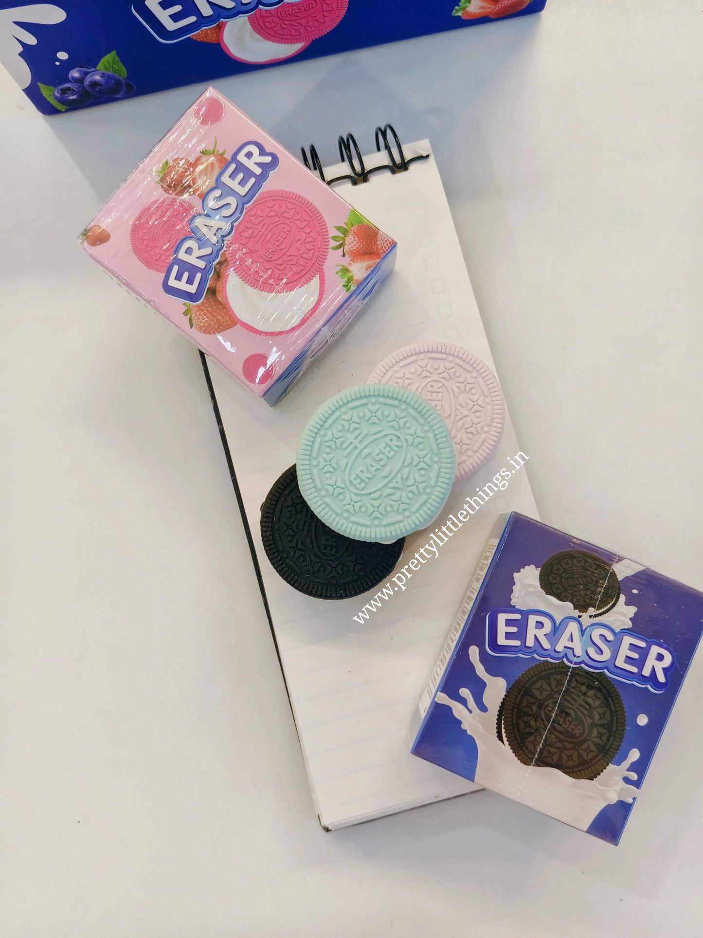 Cute Oreo Biscuit Shaped Eraser