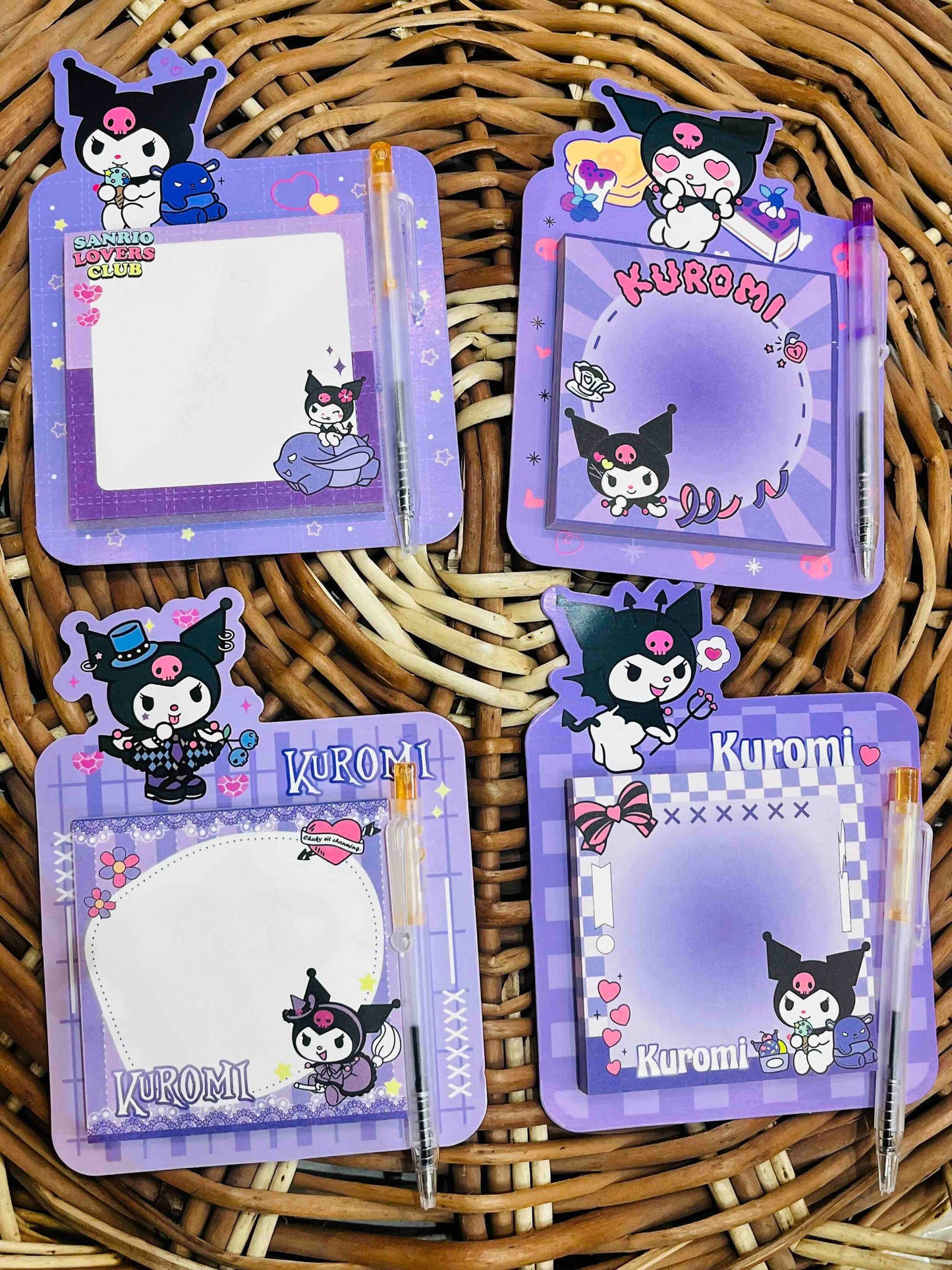 Kuromi Sticky Notes