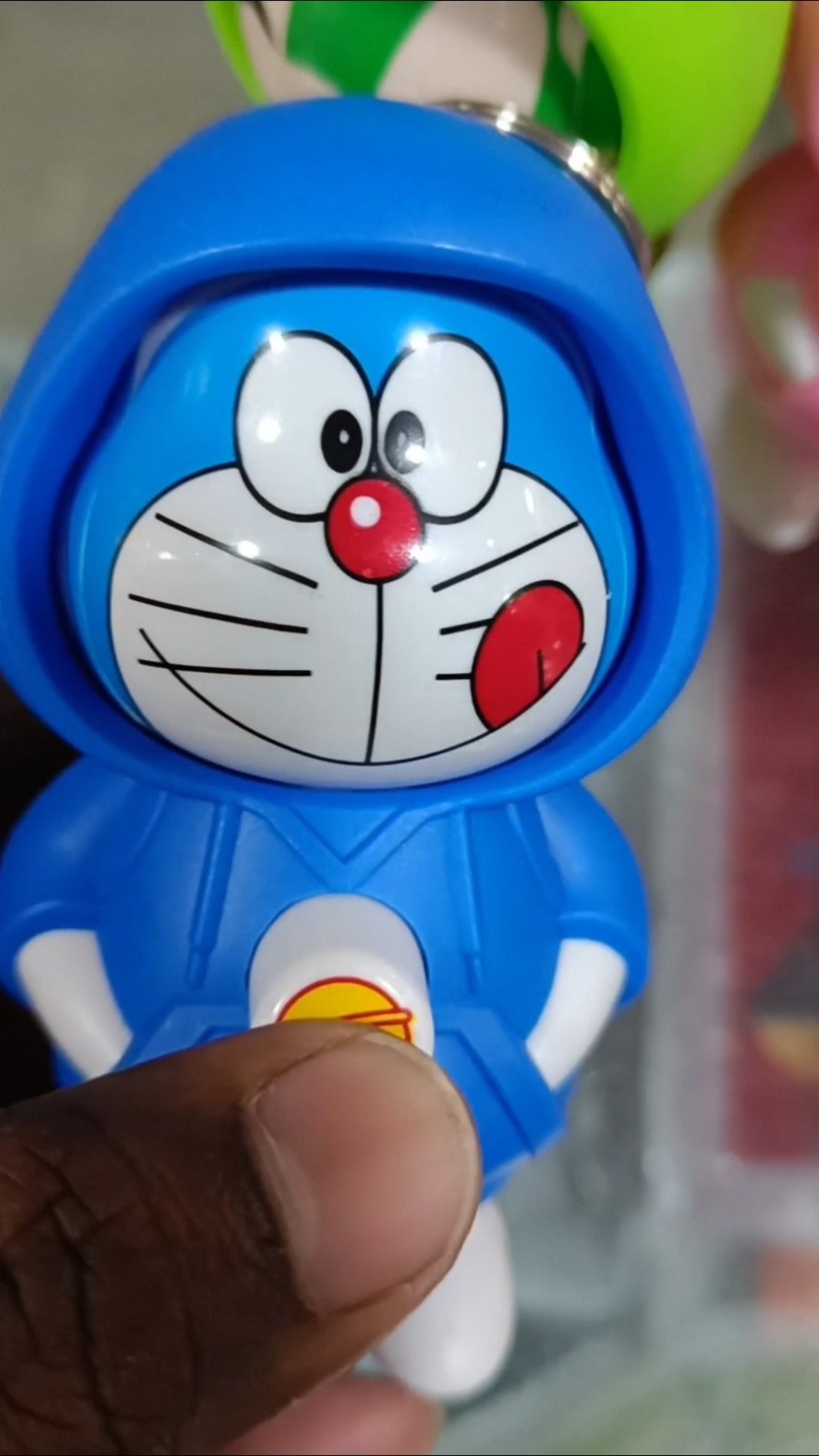 Doremon Face Changing Keychain