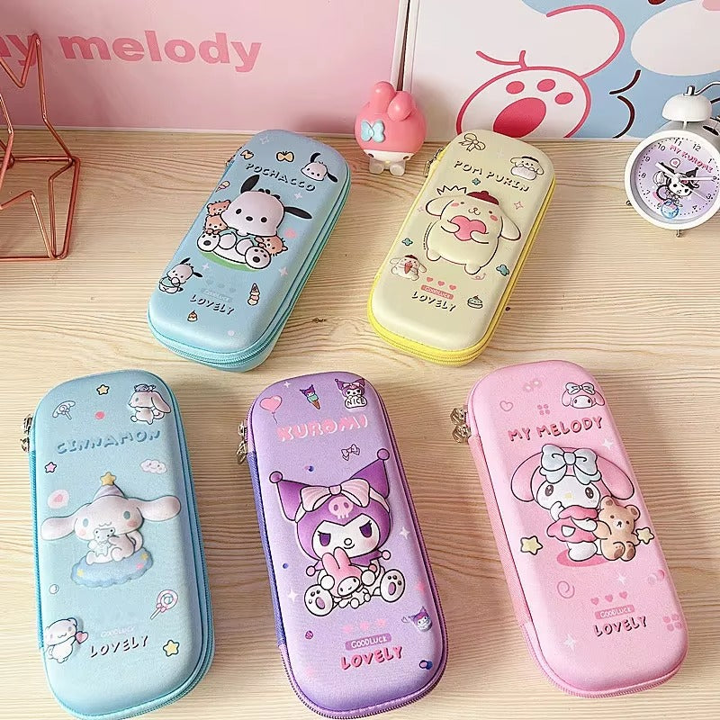 Character Pencil Case 3D Set