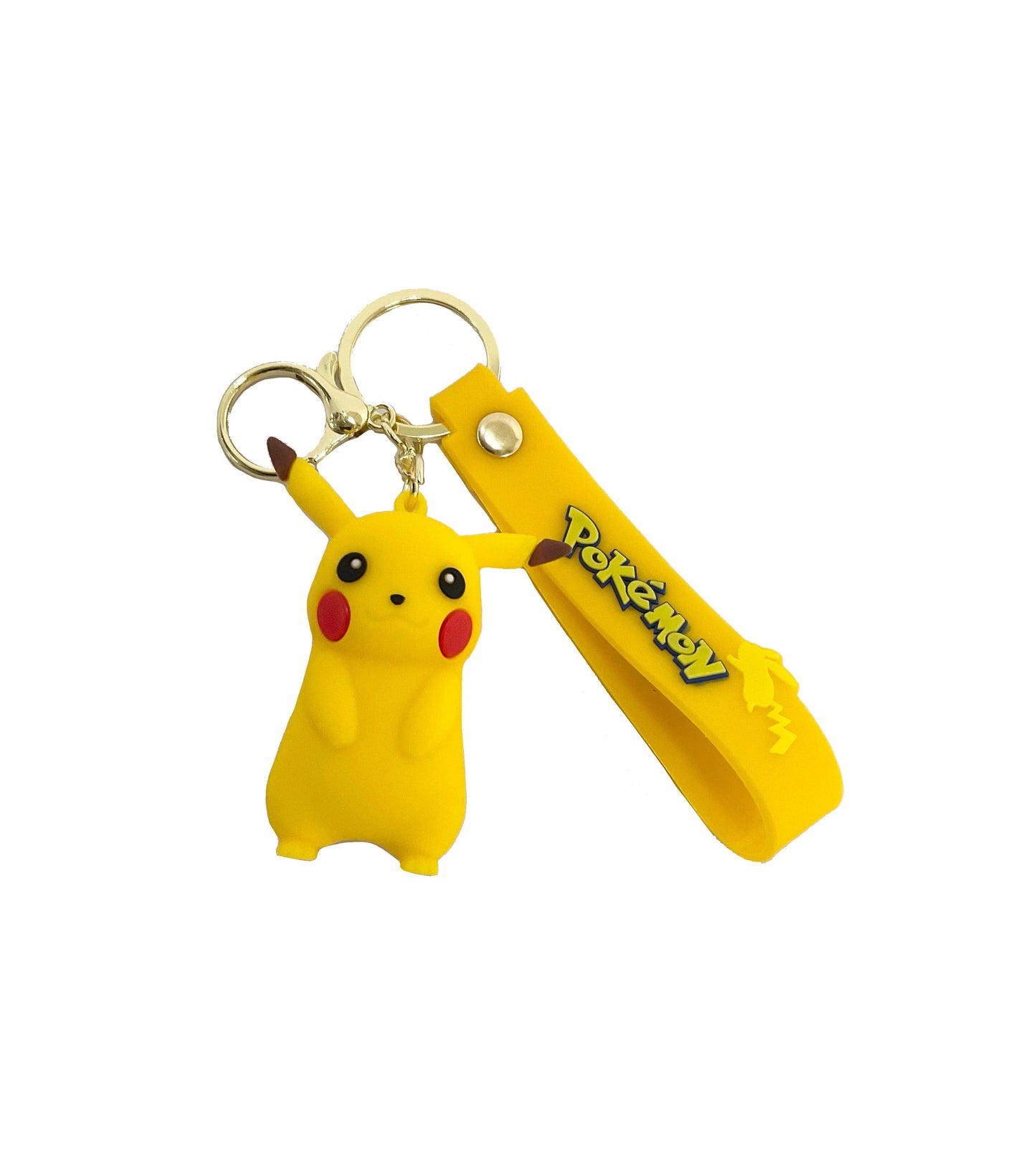 Pikachu Rubber Keychain