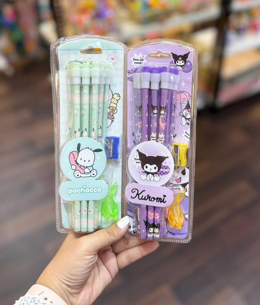Kuromi Pencil Gift Set