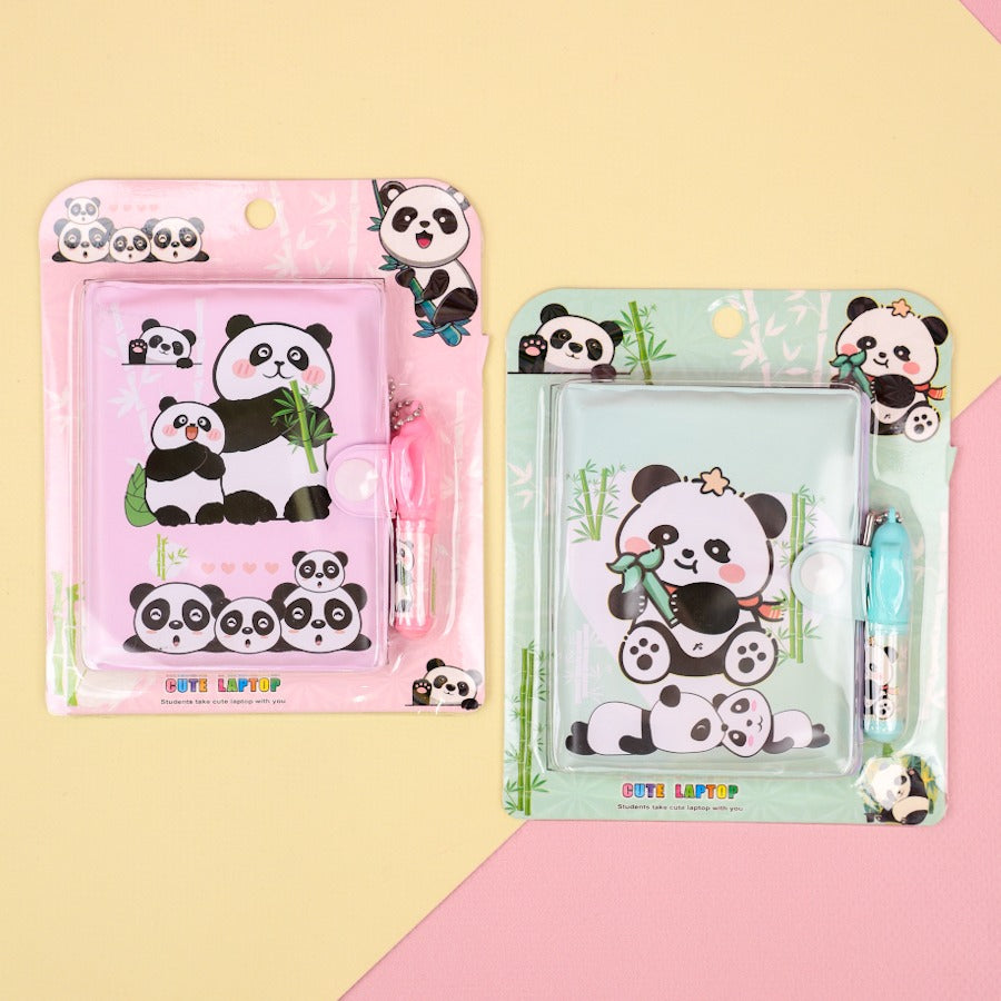 Panda Theme Diary with Pen Set