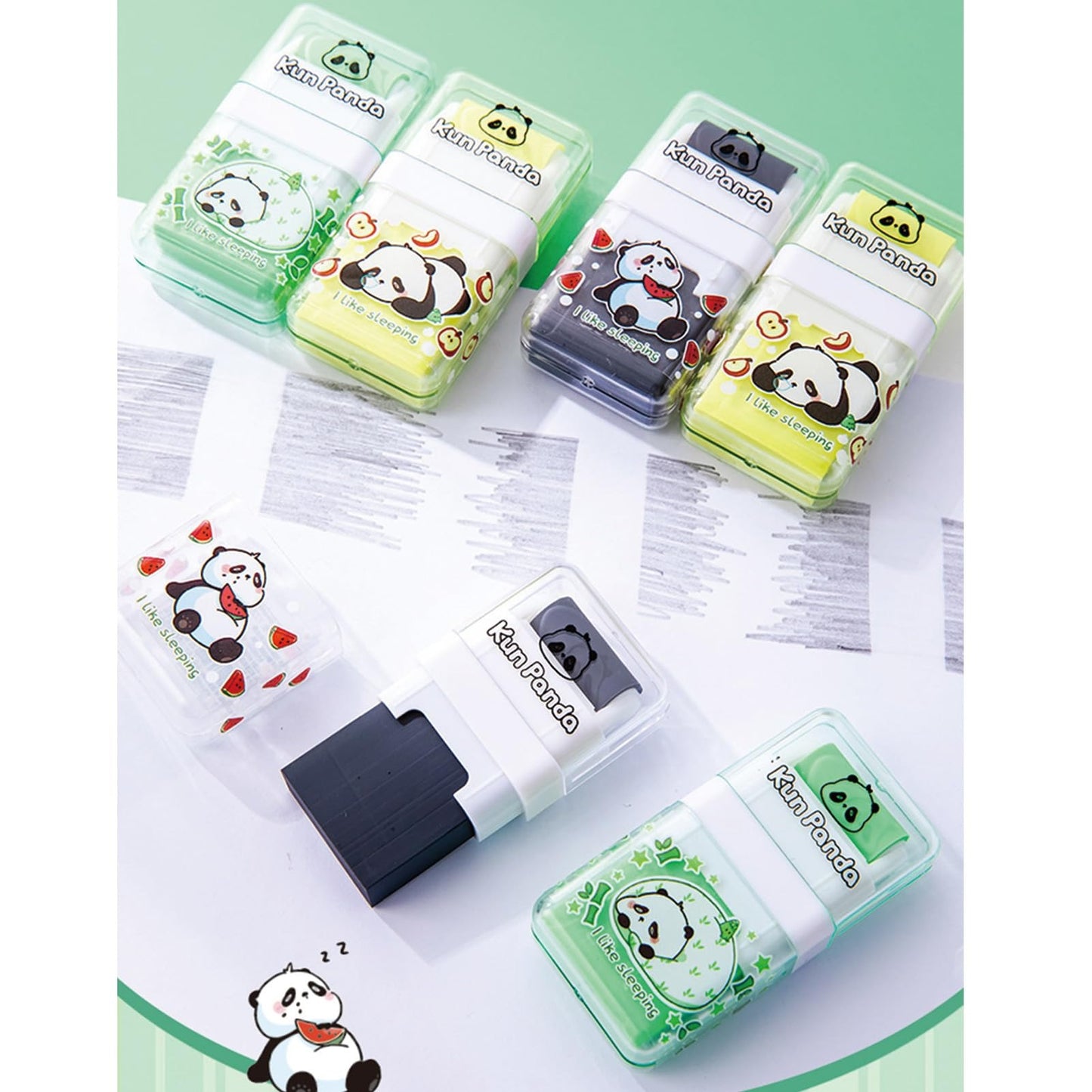 Cute Panda Themed Correction Tape